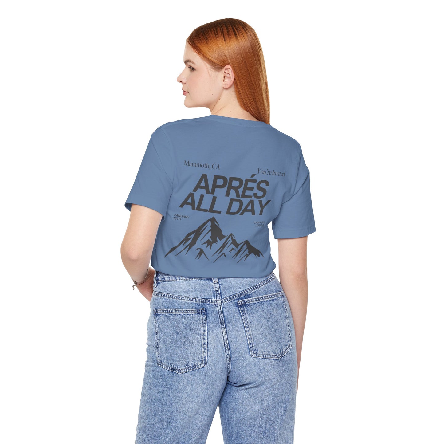 Aprés All Day Snowboard Streetwear T-Shirt