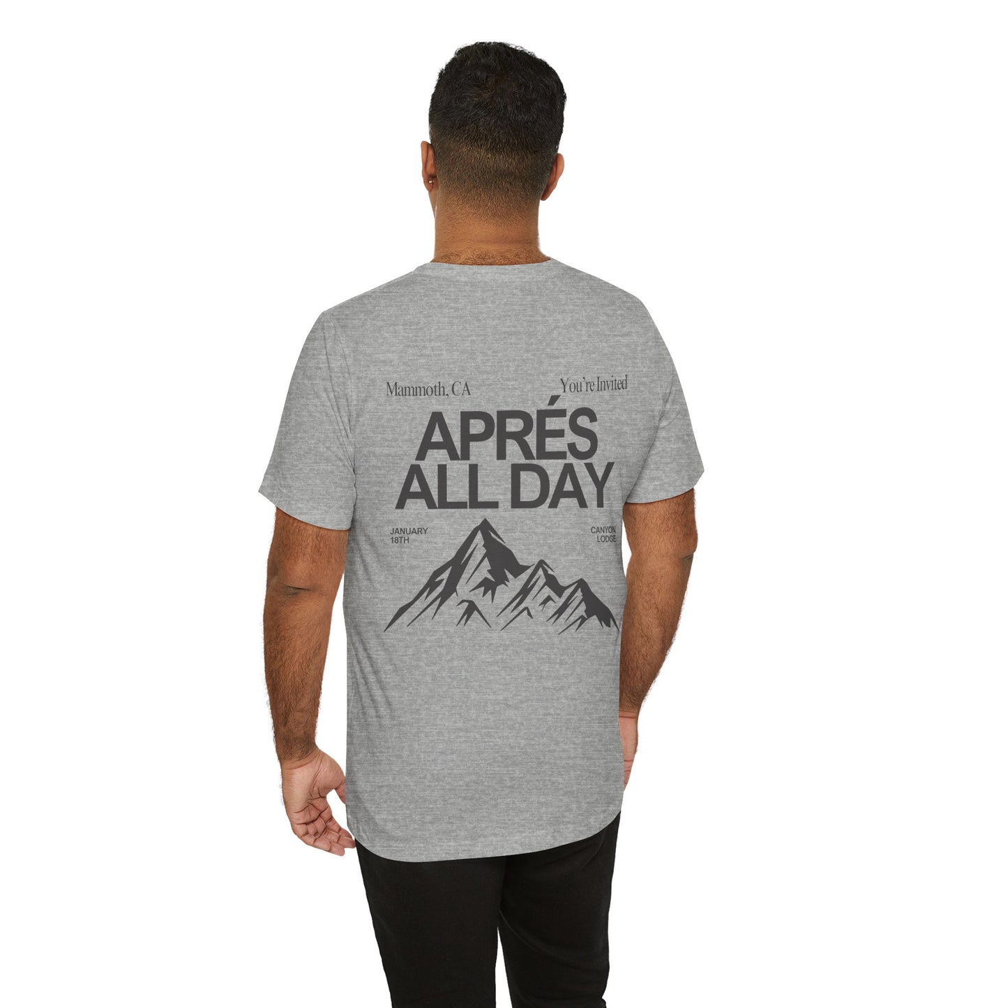 Aprés All Day Snowboard Streetwear T-Shirt