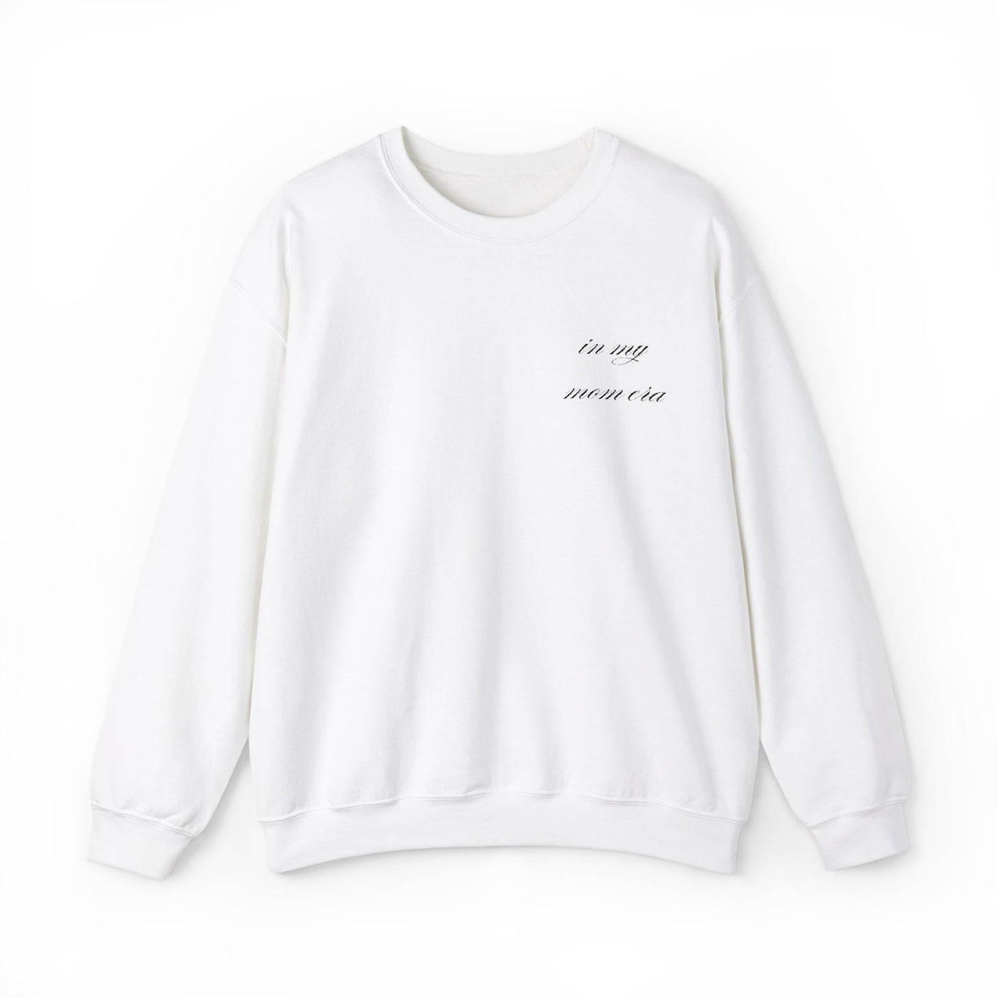 In My Mom Era Embroidered Crewneck Sweatshirt