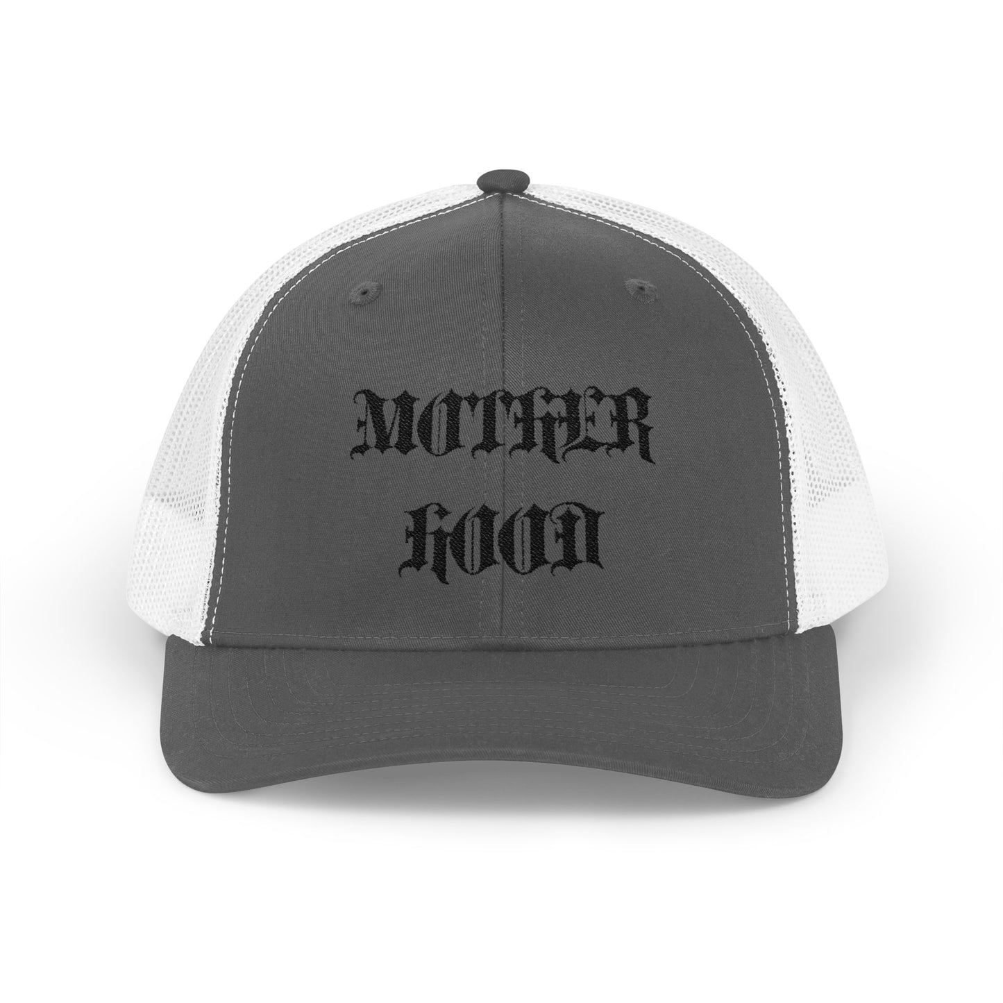 Mother Hood Embroidered Snapback Trucker Cap