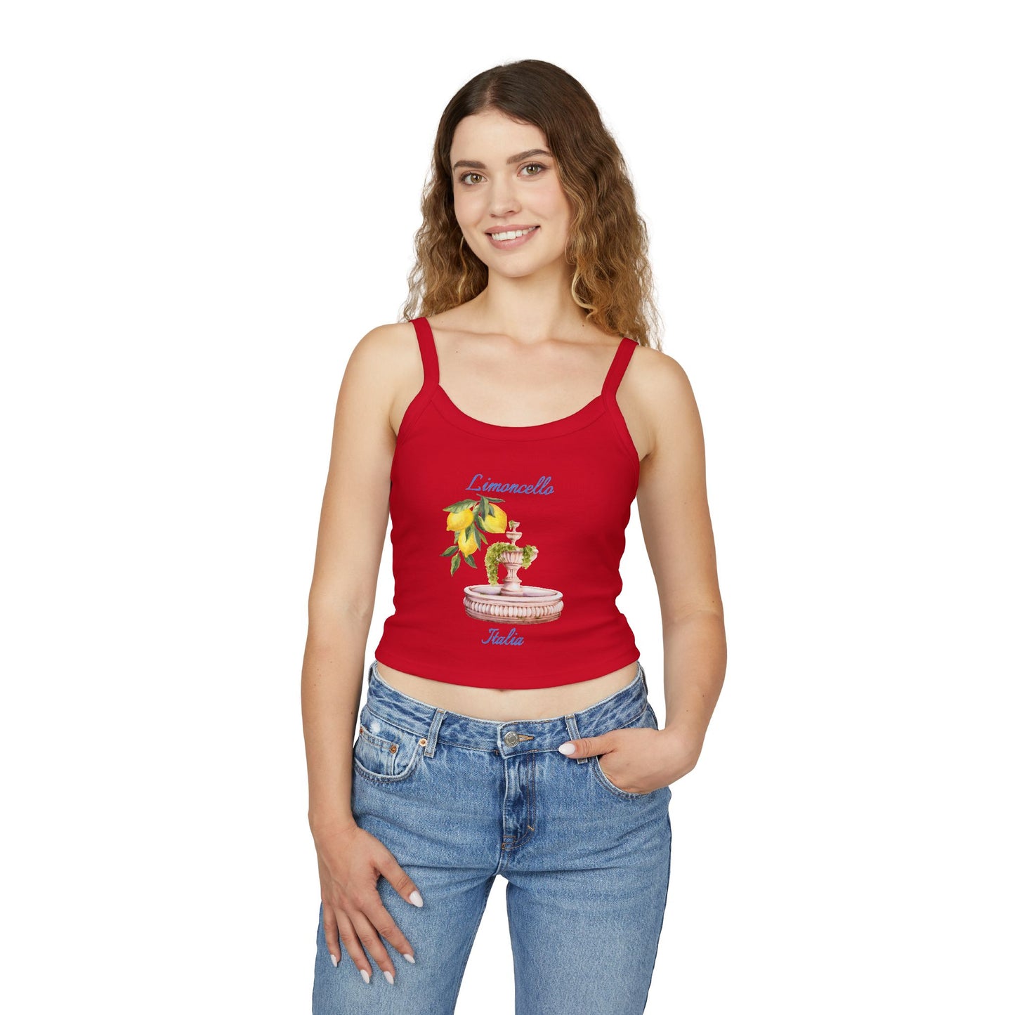 Limoncello Italy Spaghetti Strap Tank Top
