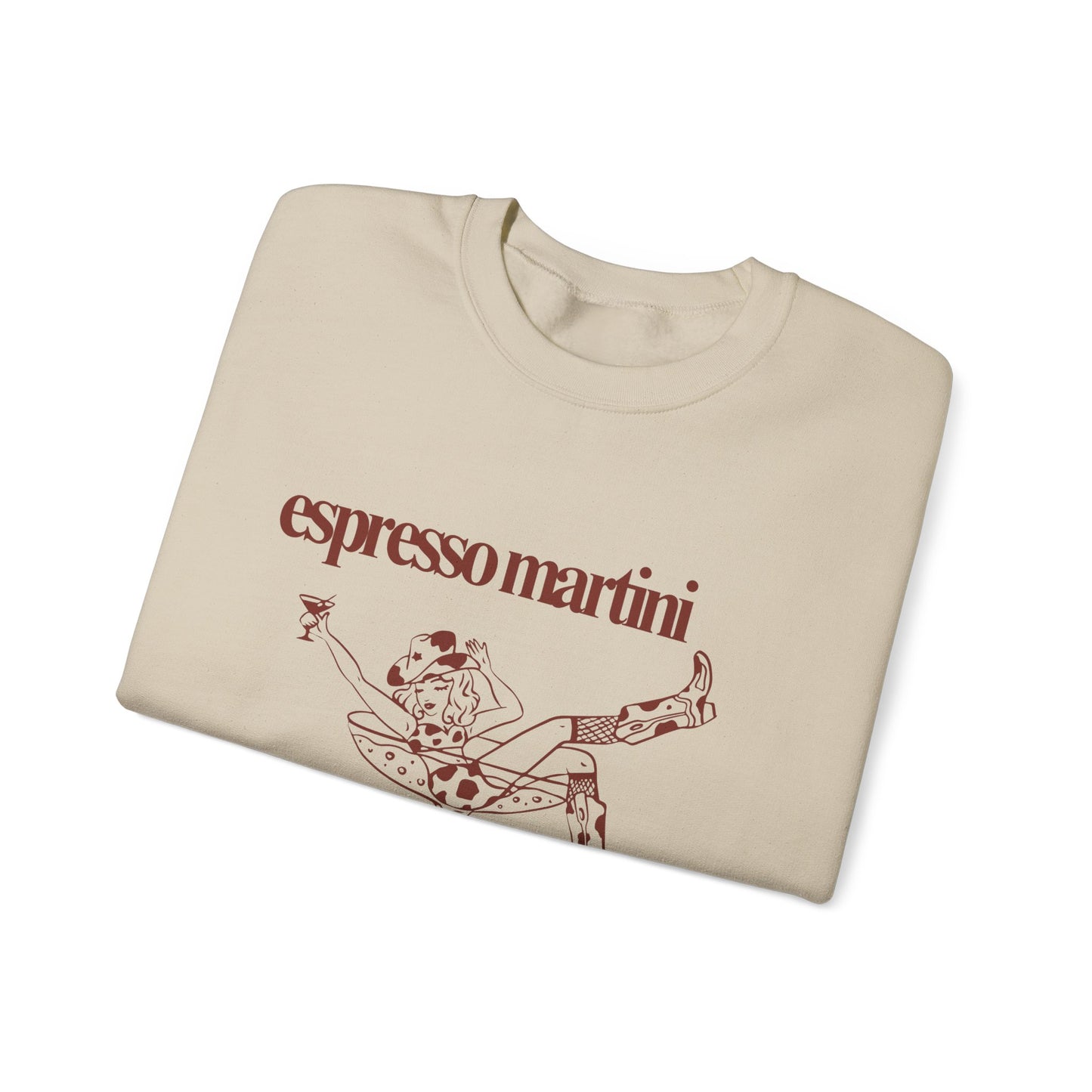 Espresso Martini Coffee Club Graphic Sweatshirt