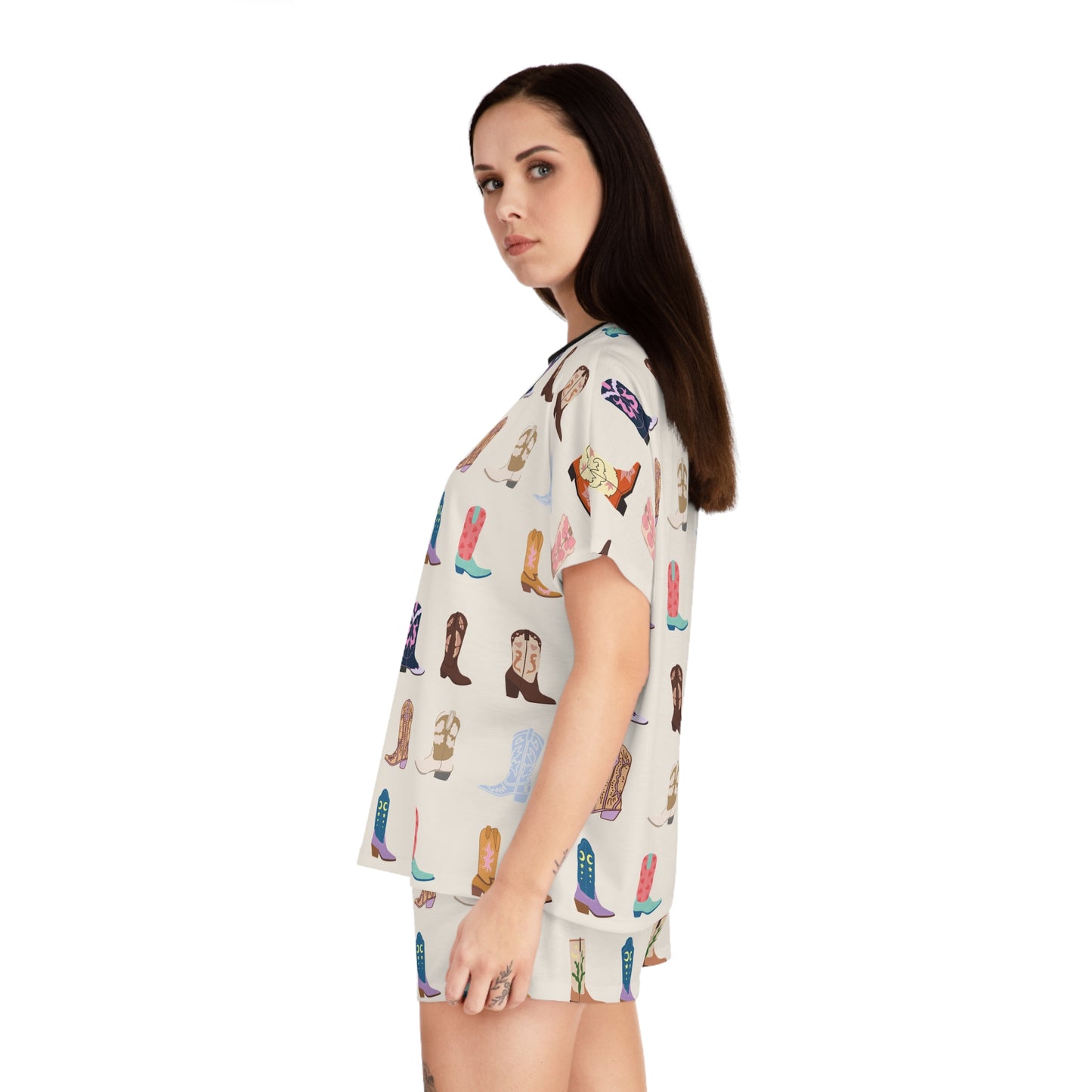 Cowgirl Women's Short Pajama Set