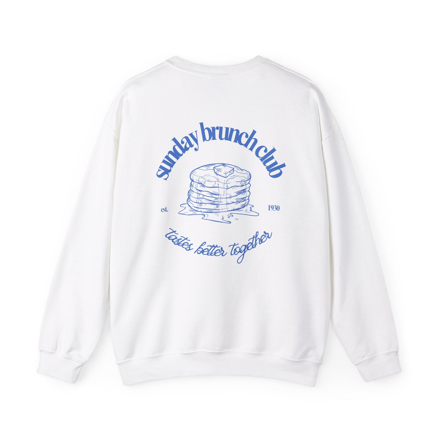 Sunday Brunch Club Breakfast Graphic Sweatshirt