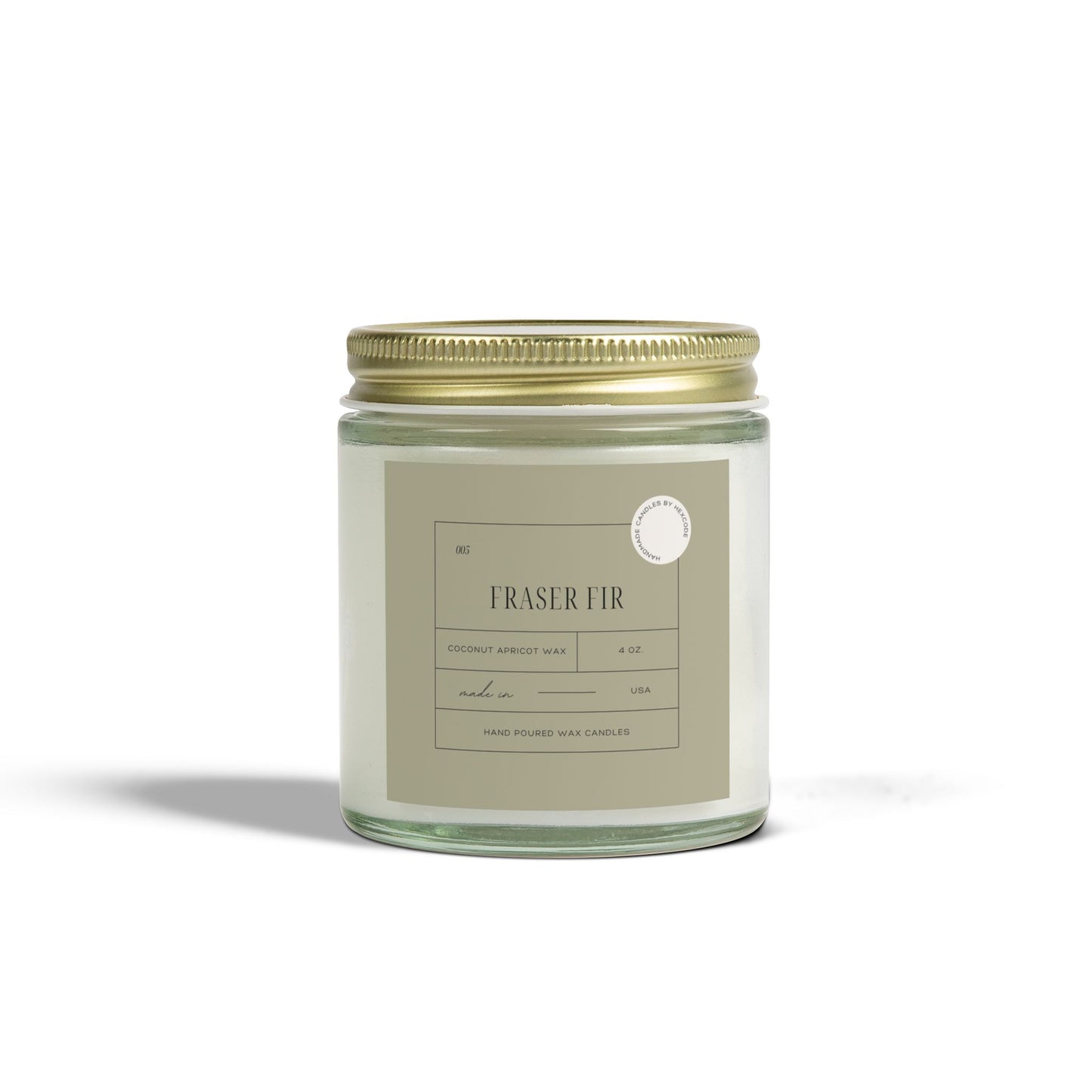 Fraser Fir - Coconut Apricot Scented Candle