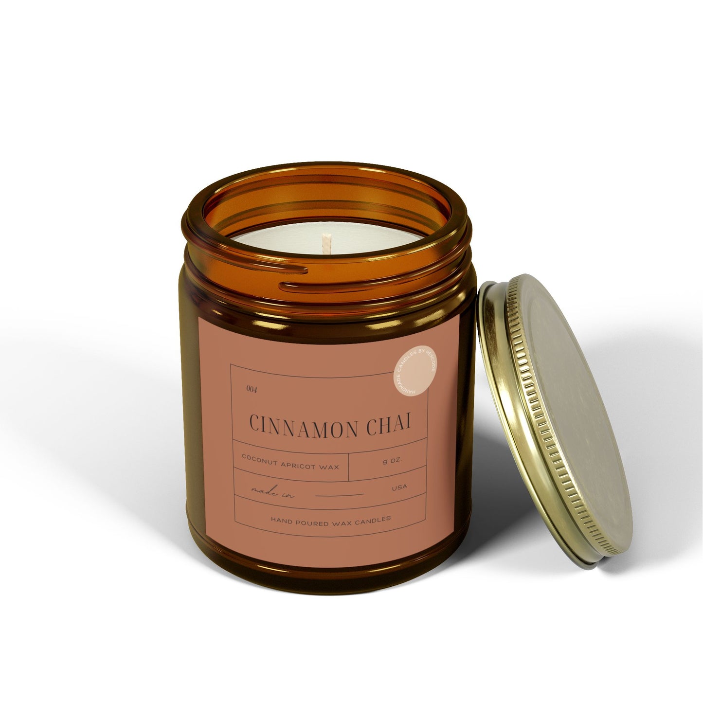 Cinnamon Chai - Coconut Apricot Scented Candle