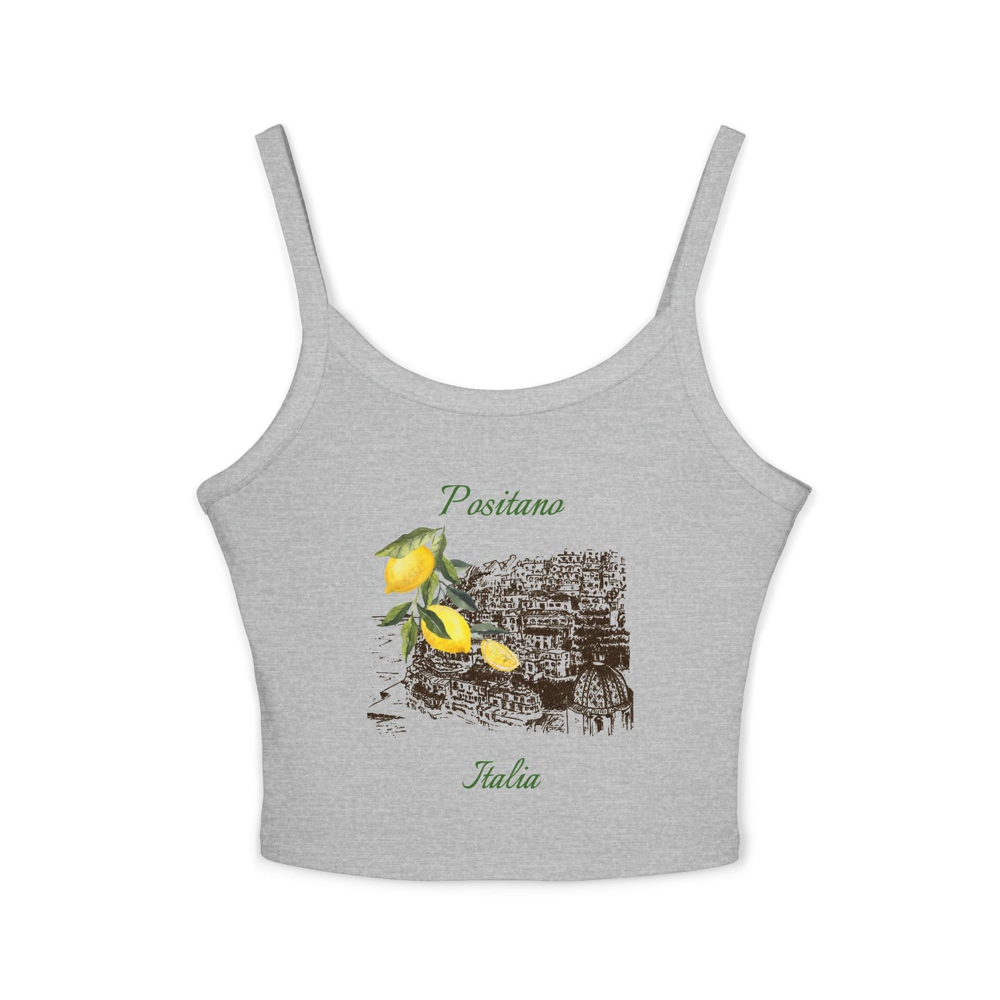Positano Italy Spaghetti Strap Tank Top