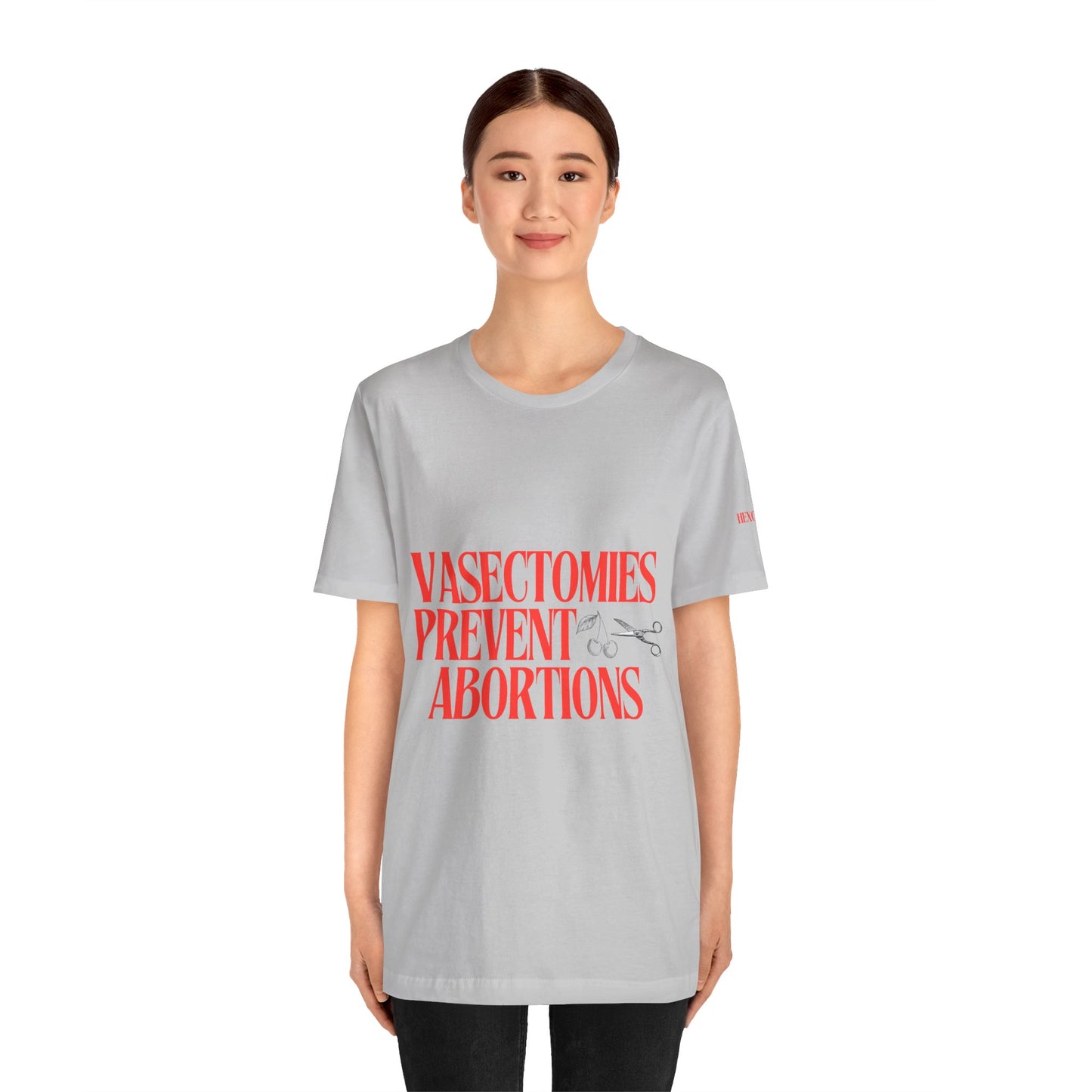 Vasectomies Prevent Abortions Graphic Streetwear T-Shirt