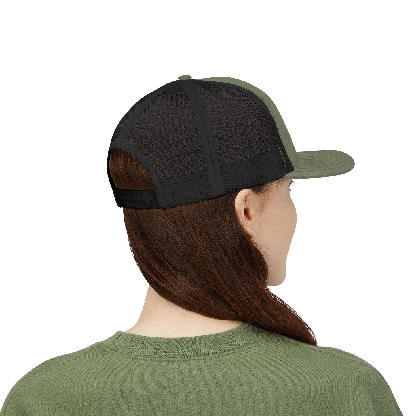 Mother Hood Embroidered Snapback Trucker Cap