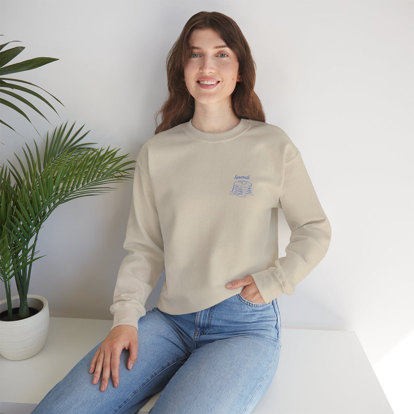 Sunday Brunch Club Breakfast Graphic Sweatshirt