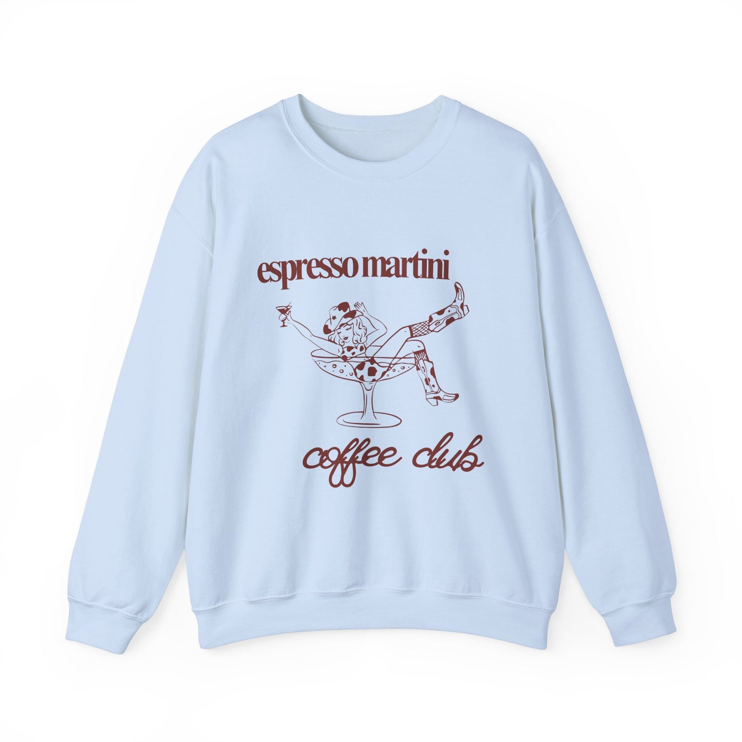 Espresso Martini Coffee Club Graphic Sweatshirt