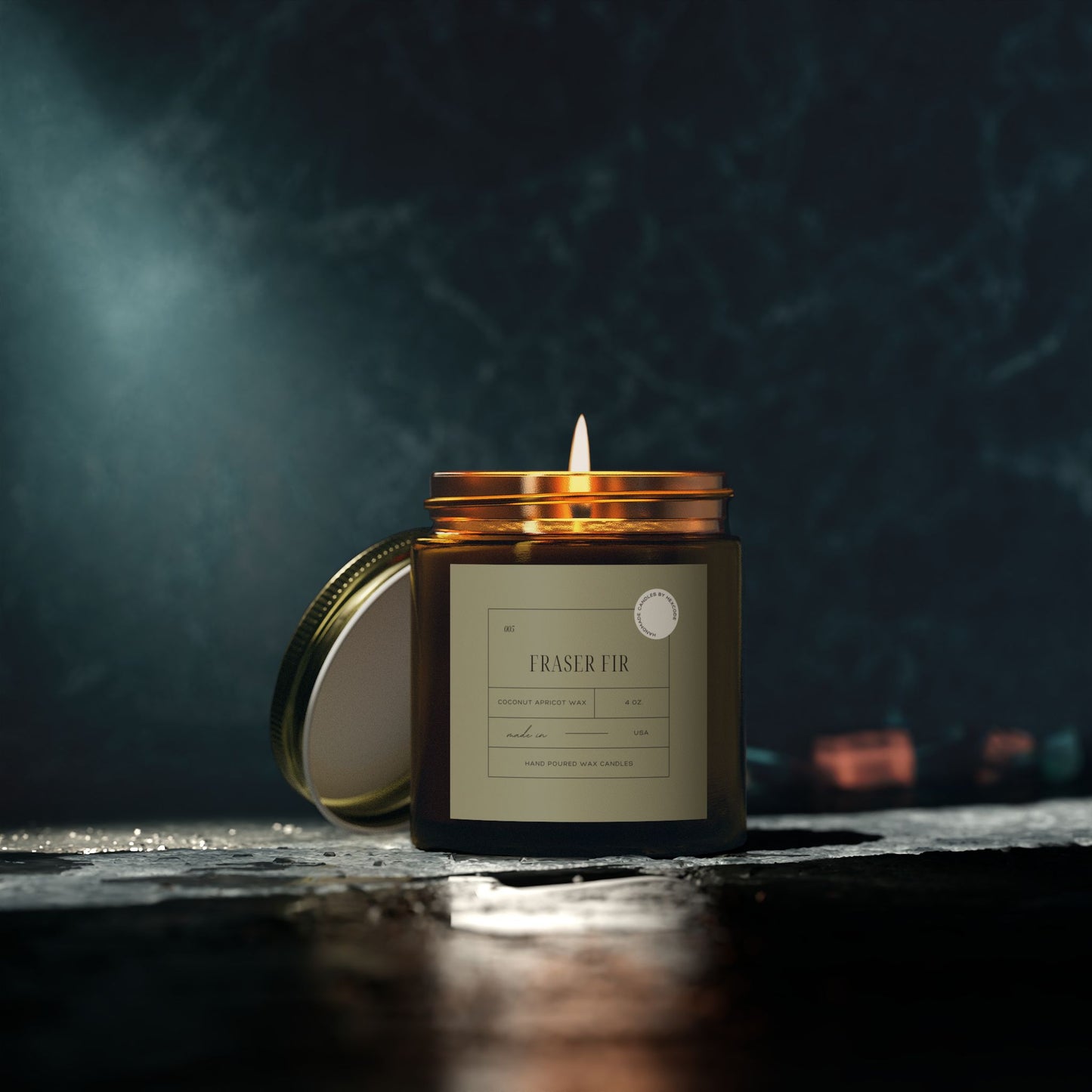 Fraser Fir - Coconut Apricot Scented Candle