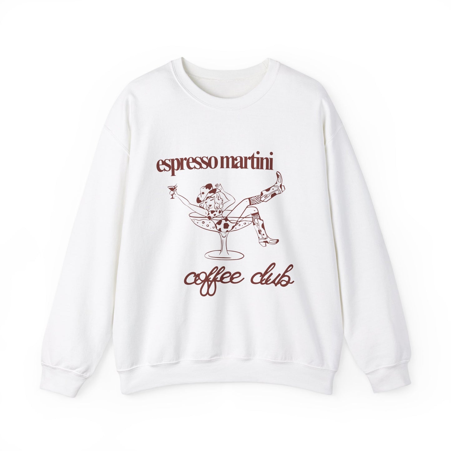 Espresso Martini Coffee Club Graphic Sweatshirt