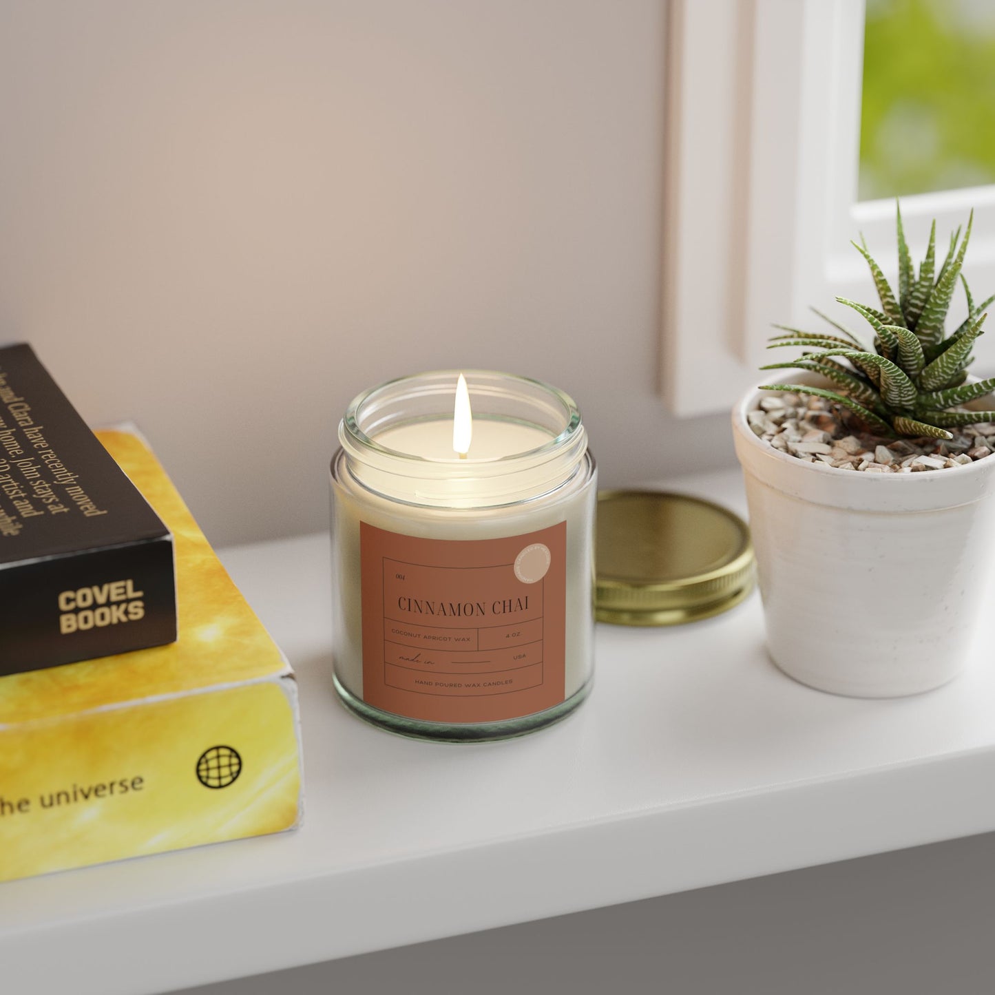 Cinnamon Chai - Coconut Apricot Scented Candle