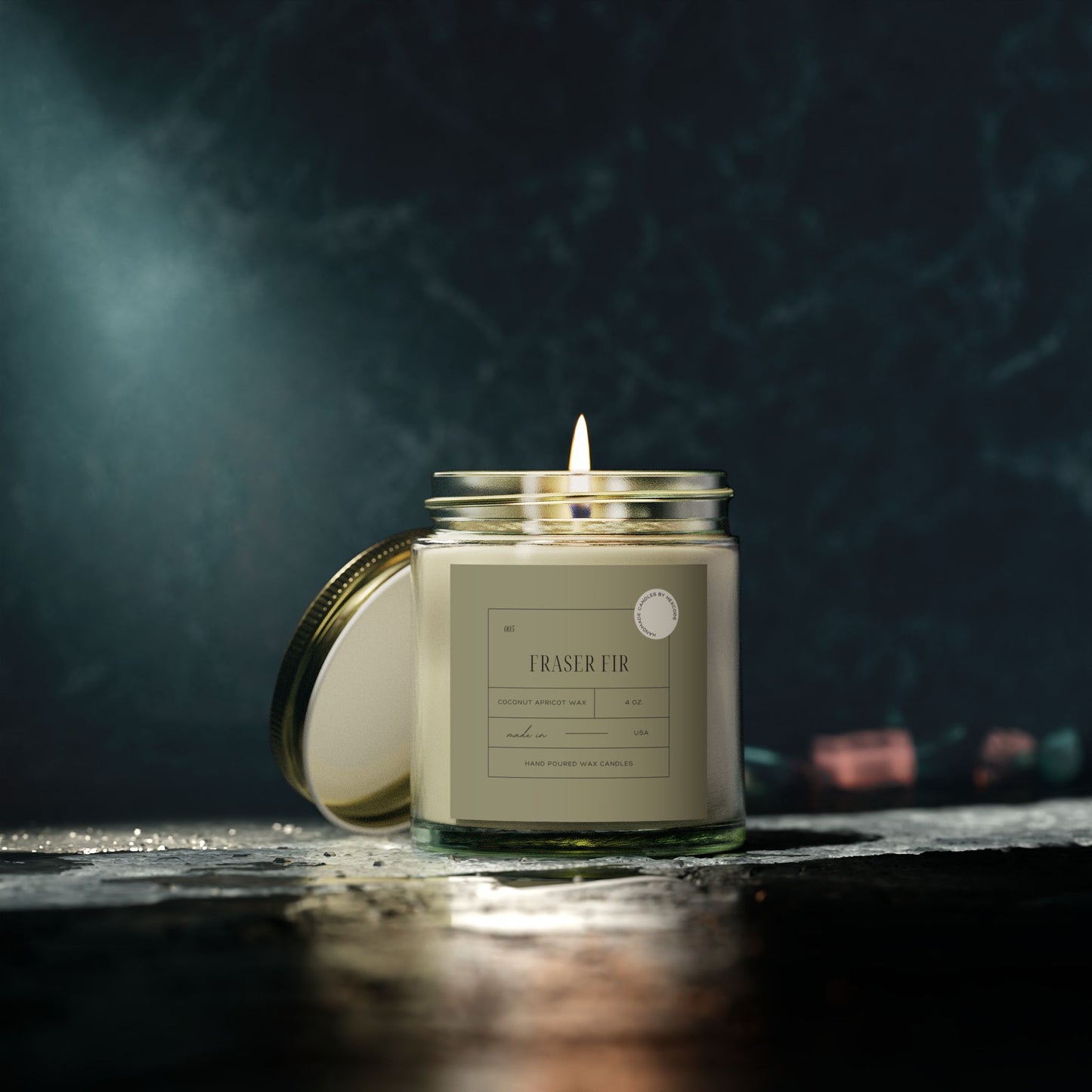 Fraser Fir - Coconut Apricot Scented Candle