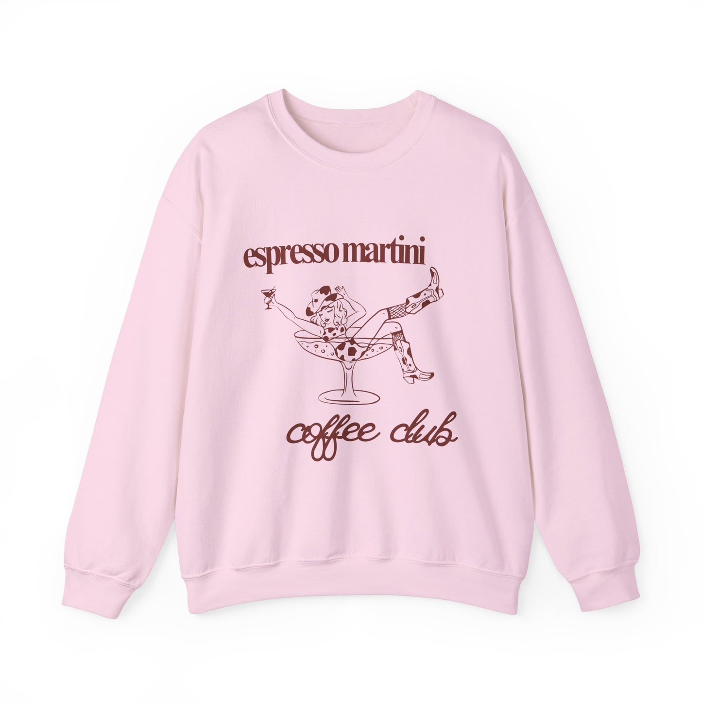 Espresso Martini Coffee Club Graphic Sweatshirt