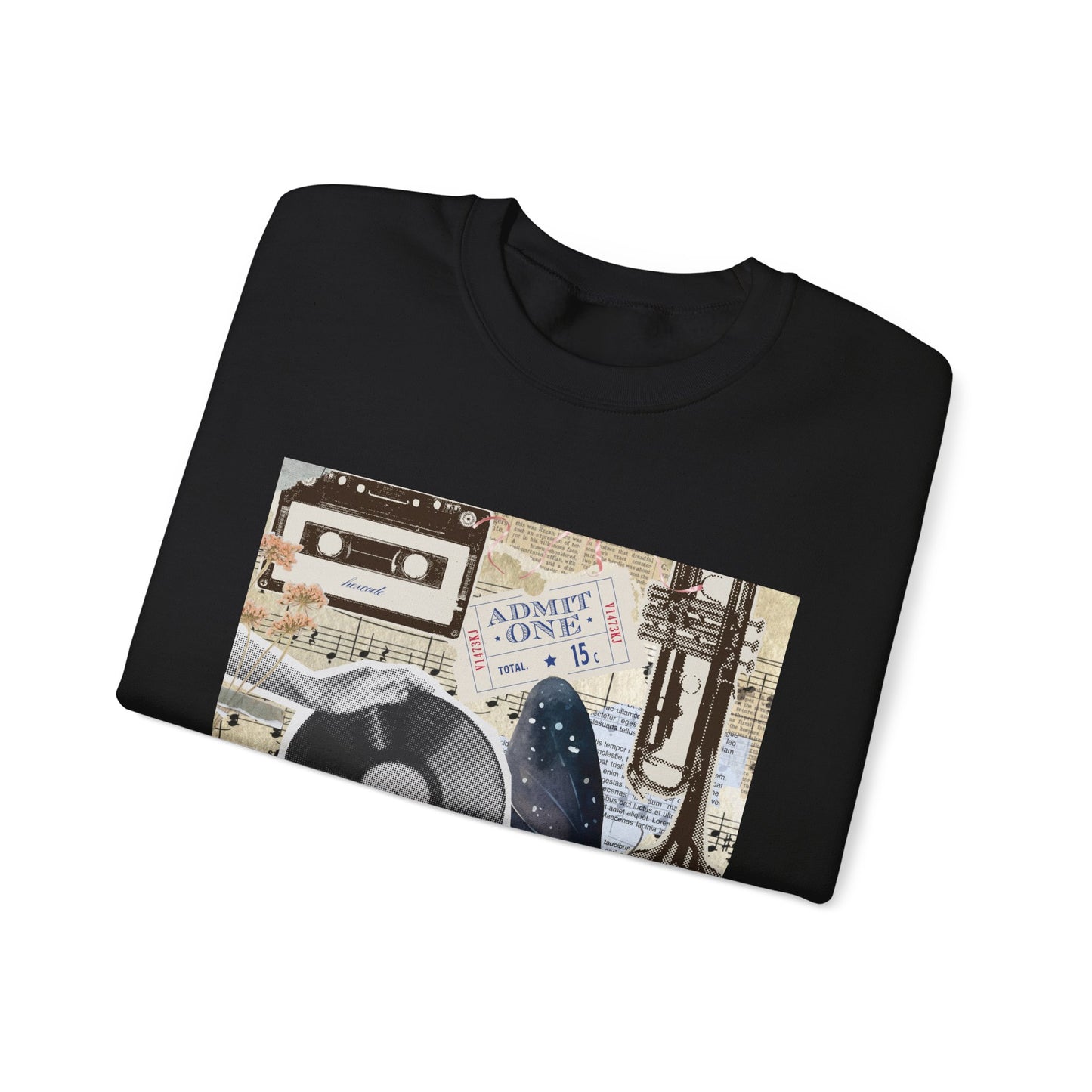 Listening Party Music Graphic Sweatshirt