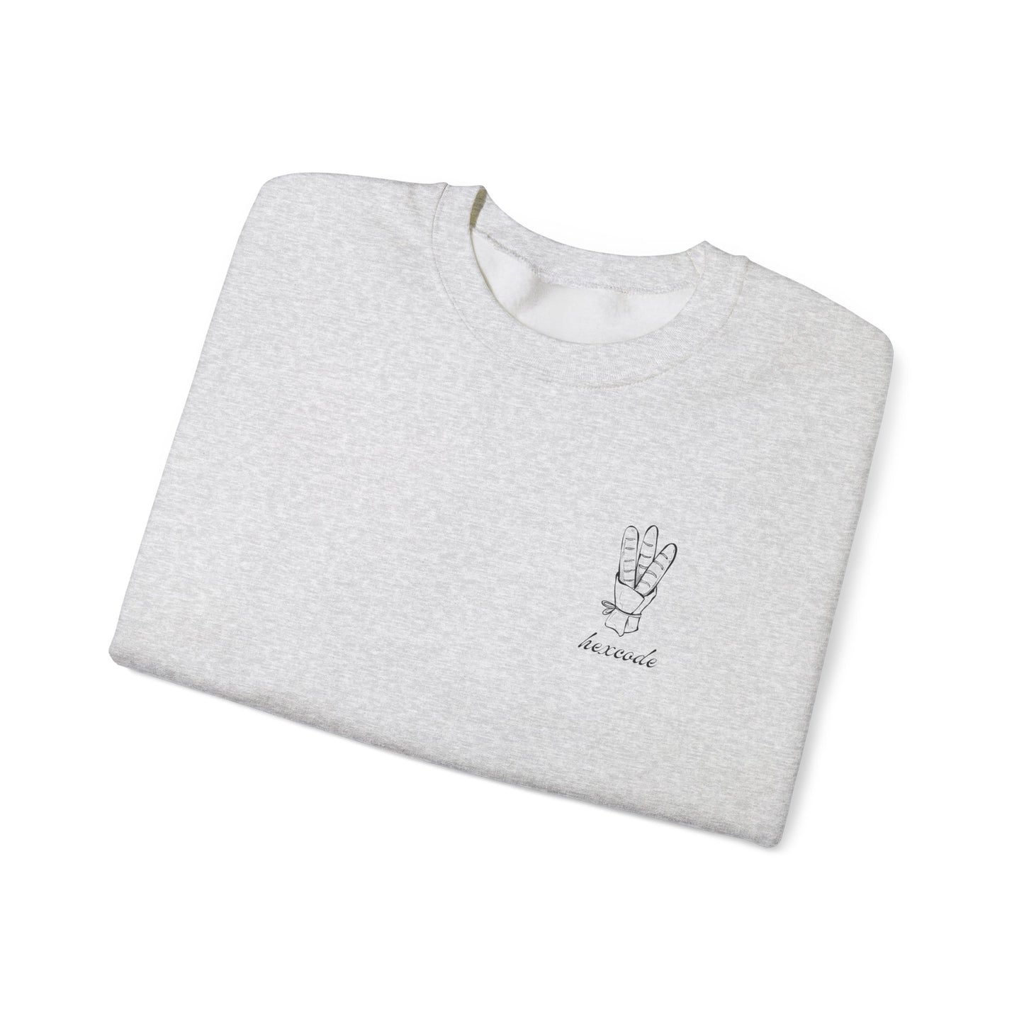 Baguette to Forget Le Pain Graphic Sweatshirt