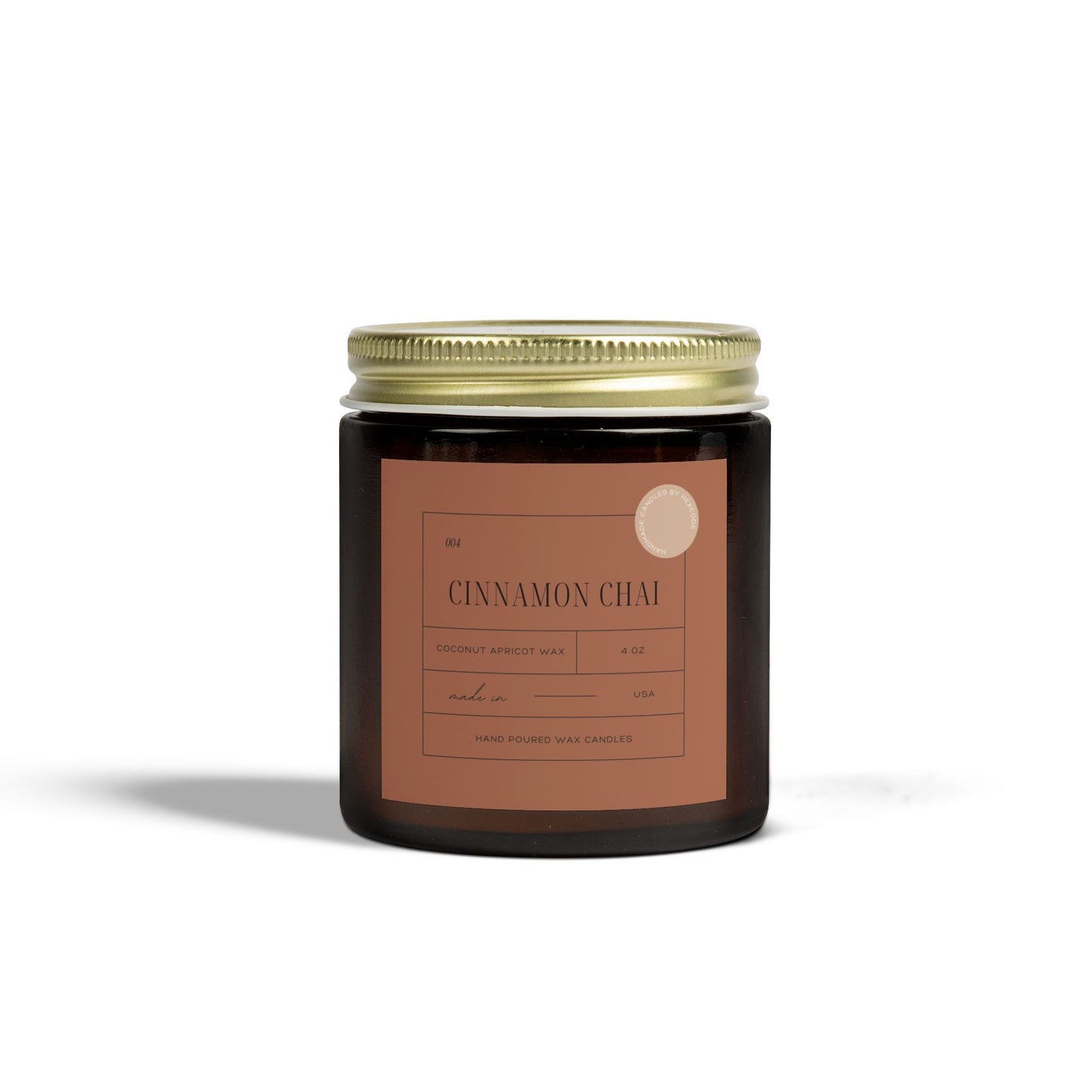 Cinnamon Chai - Coconut Apricot Scented Candle