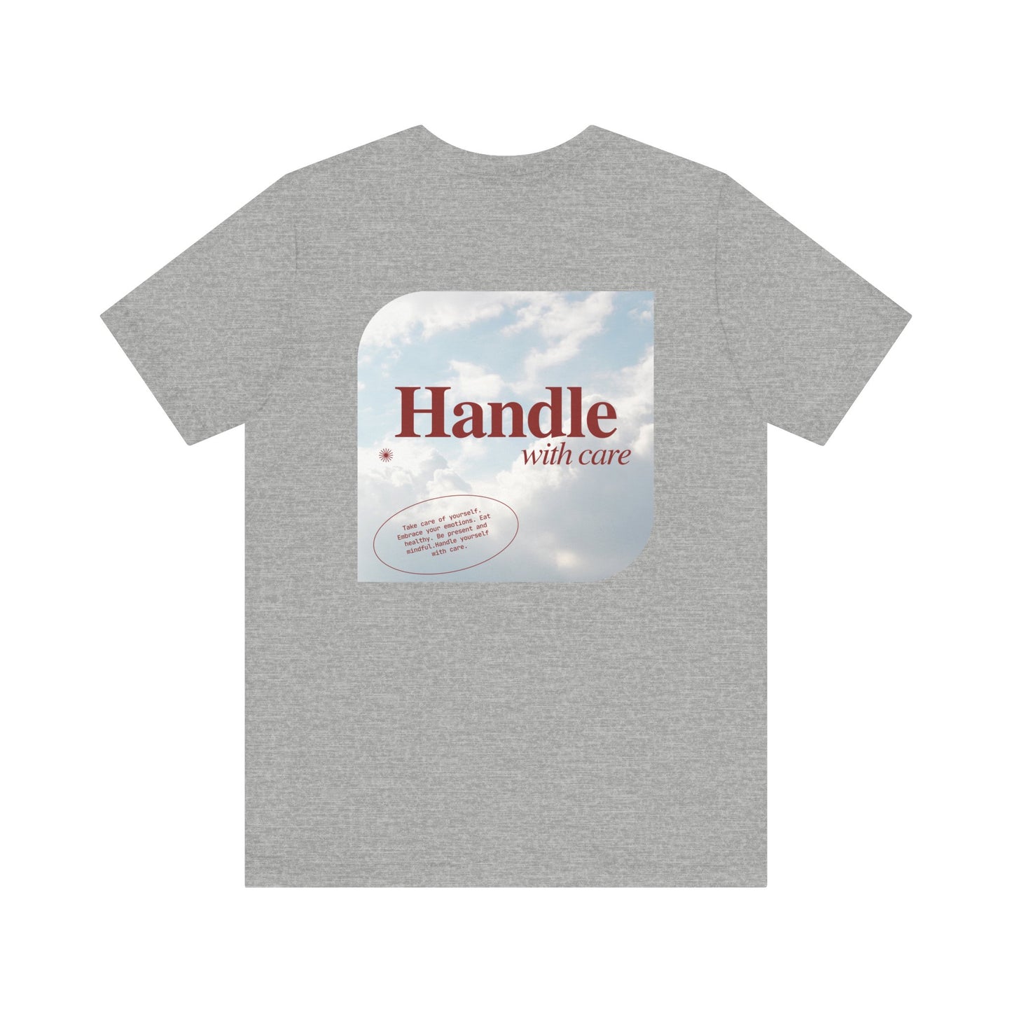 Handle with Care Streetwear T-Shirt - Dark Grey