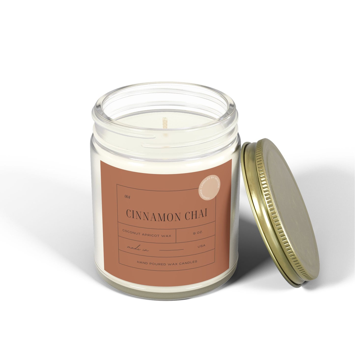 Cinnamon Chai - Coconut Apricot Scented Candle