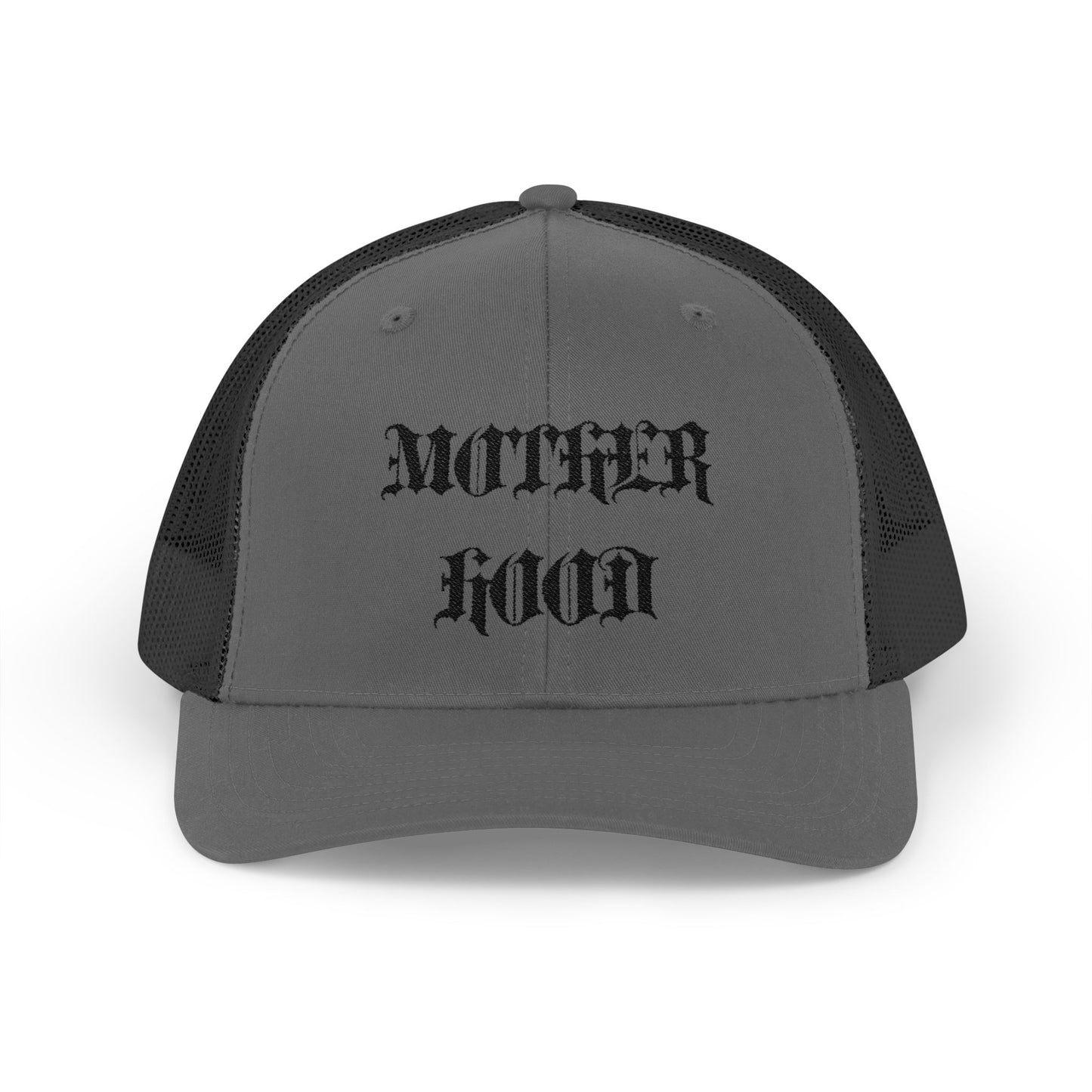 Mother Hood Embroidered Snapback Trucker Cap