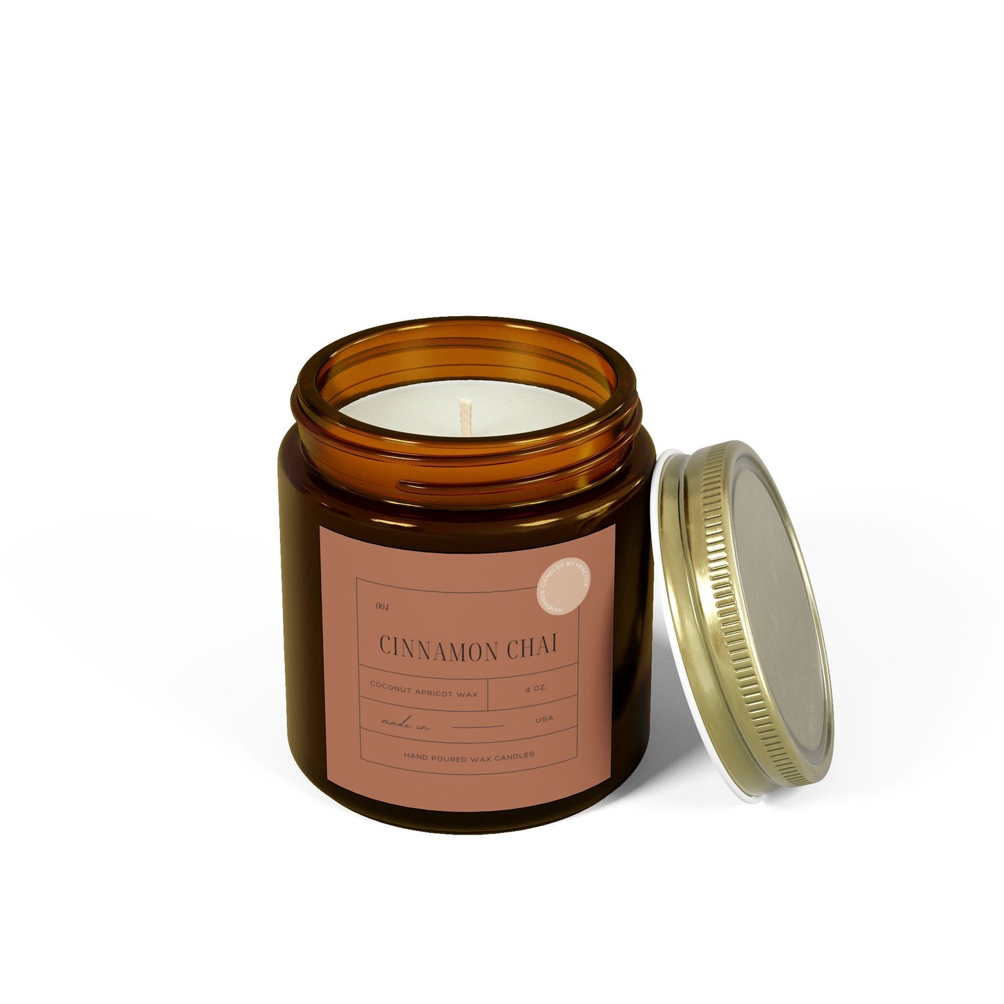 Cinnamon Chai - Coconut Apricot Scented Candle