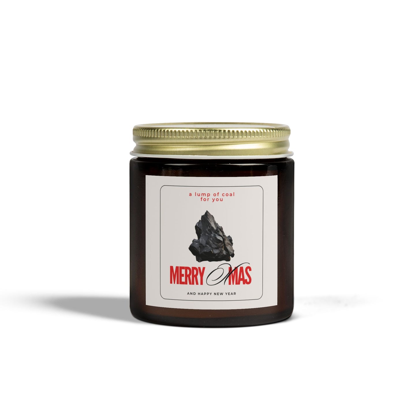 A Lump of Coal For You Merry Xmas Scented Candle