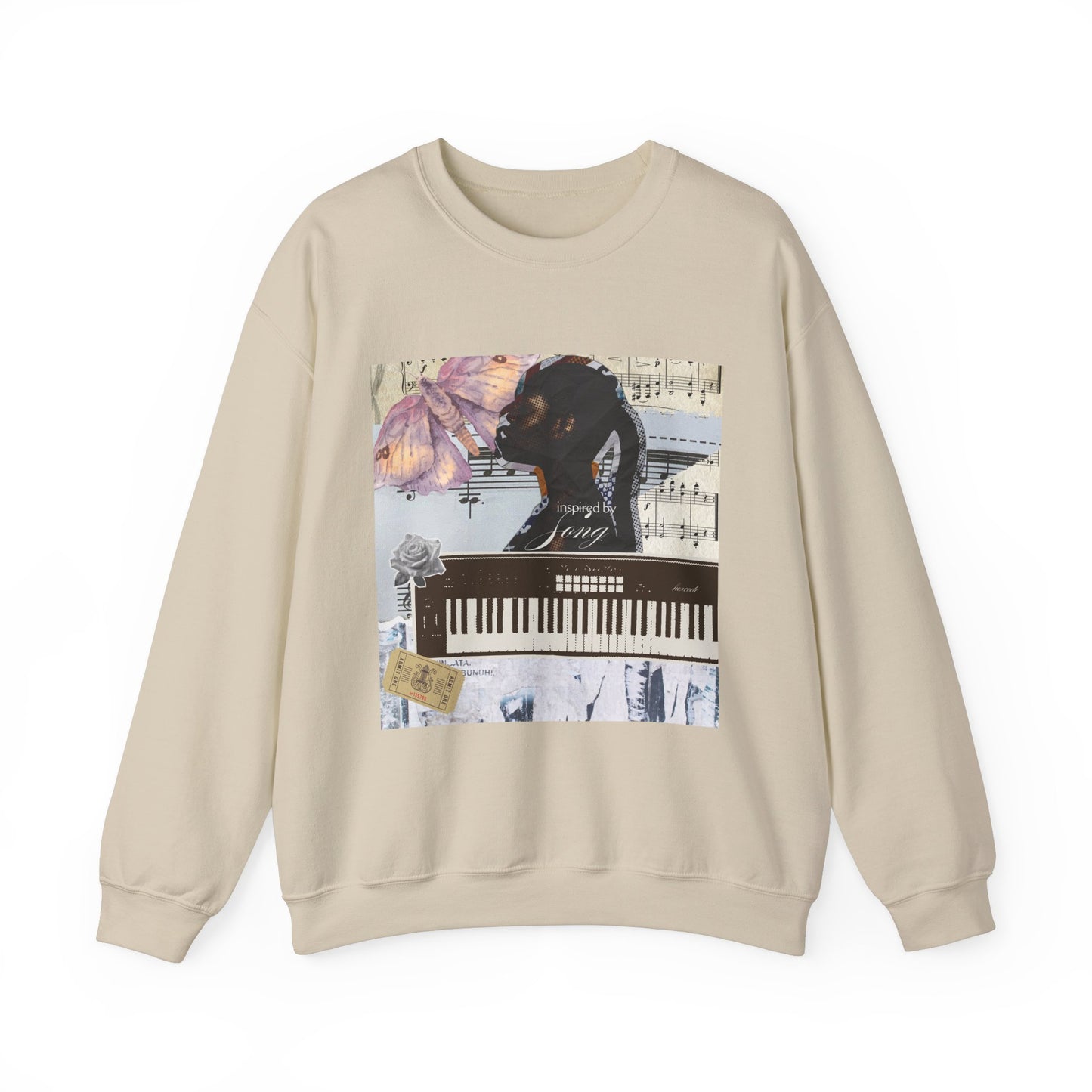 Inspired by Song Music Graphic Sweatshirt