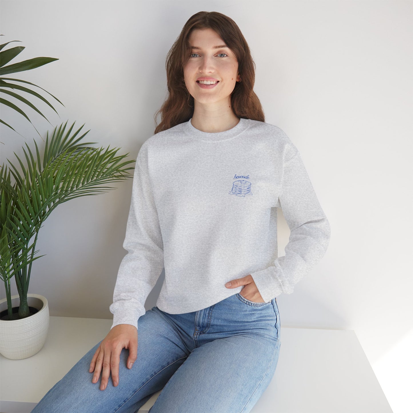 Sunday Brunch Club Breakfast Graphic Sweatshirt