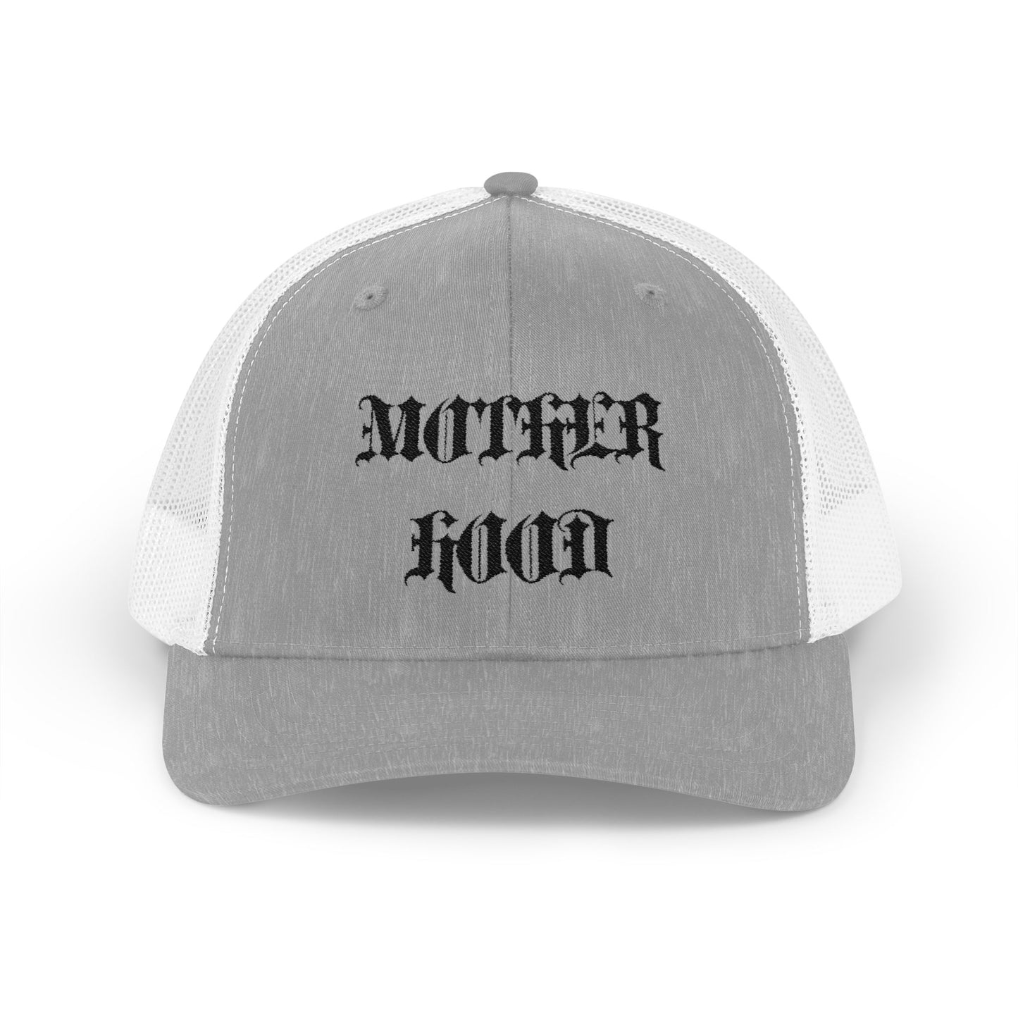 Mother Hood Embroidered Snapback Trucker Cap