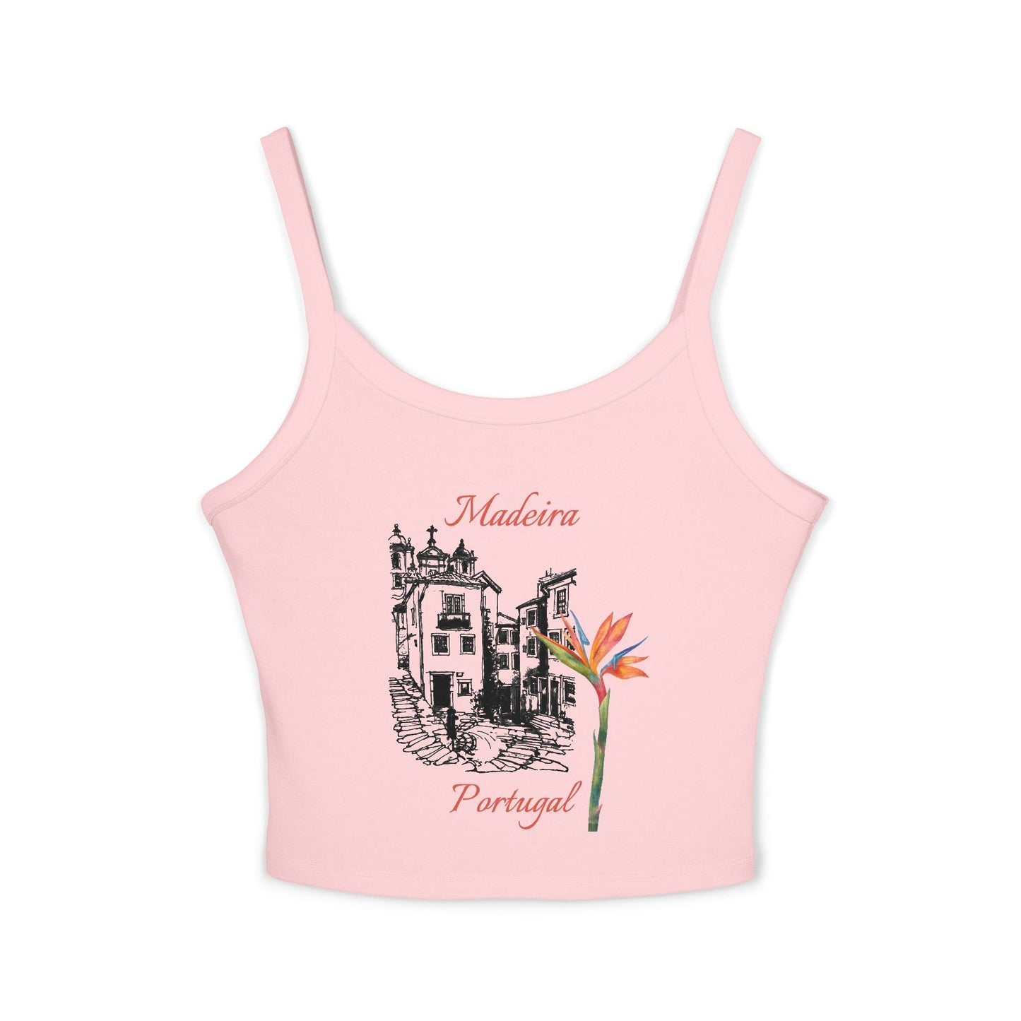 Madeira Portugal Spaghetti Strap Tank Top