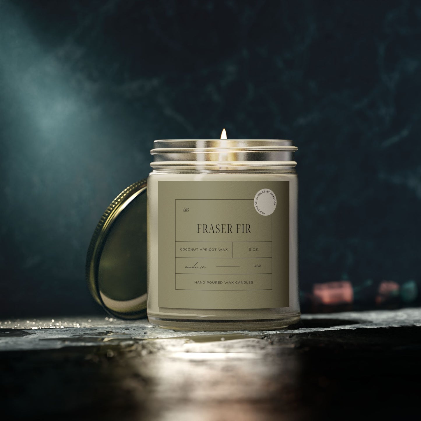 Fraser Fir - Coconut Apricot Scented Candle