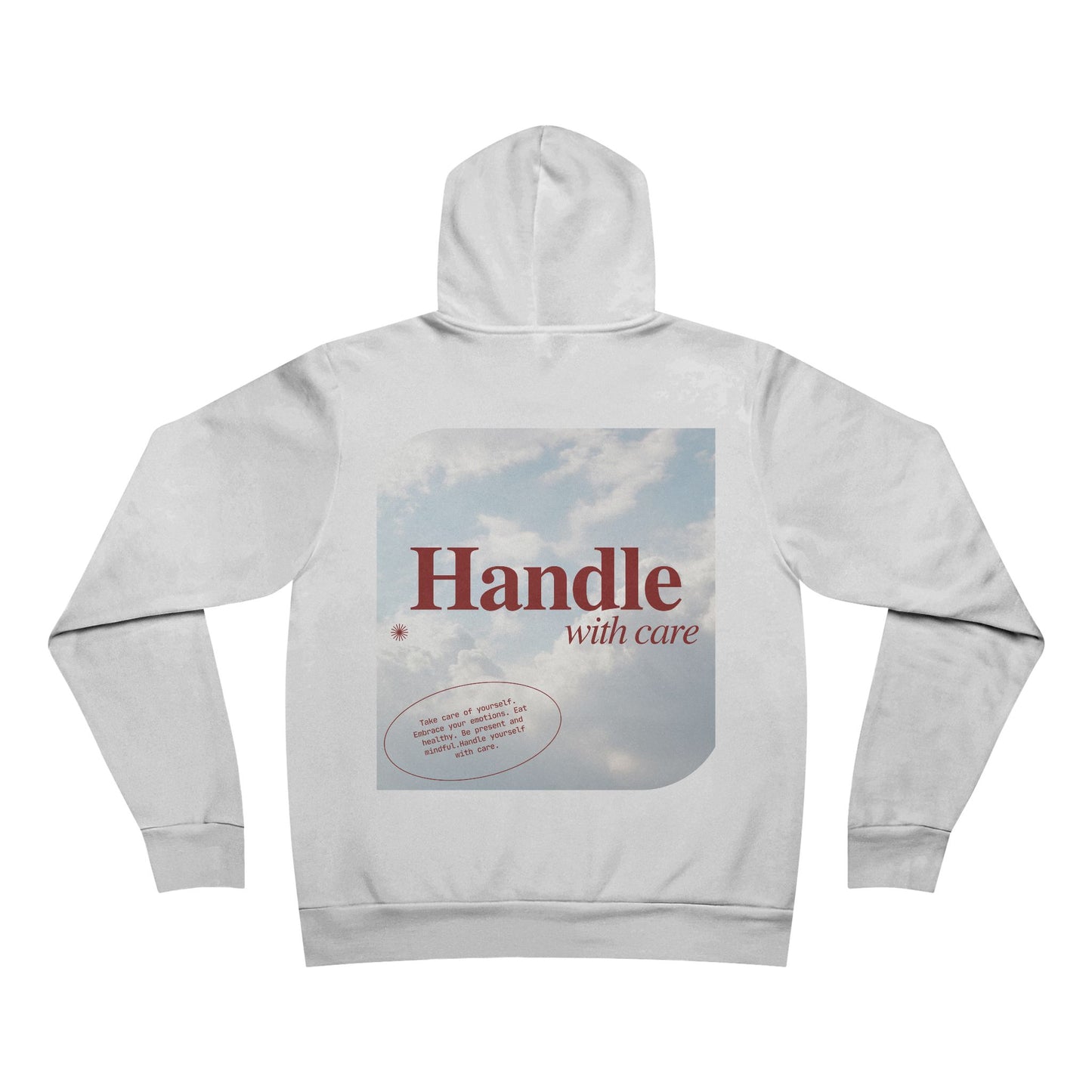 Handle with Care Hoodie - Black