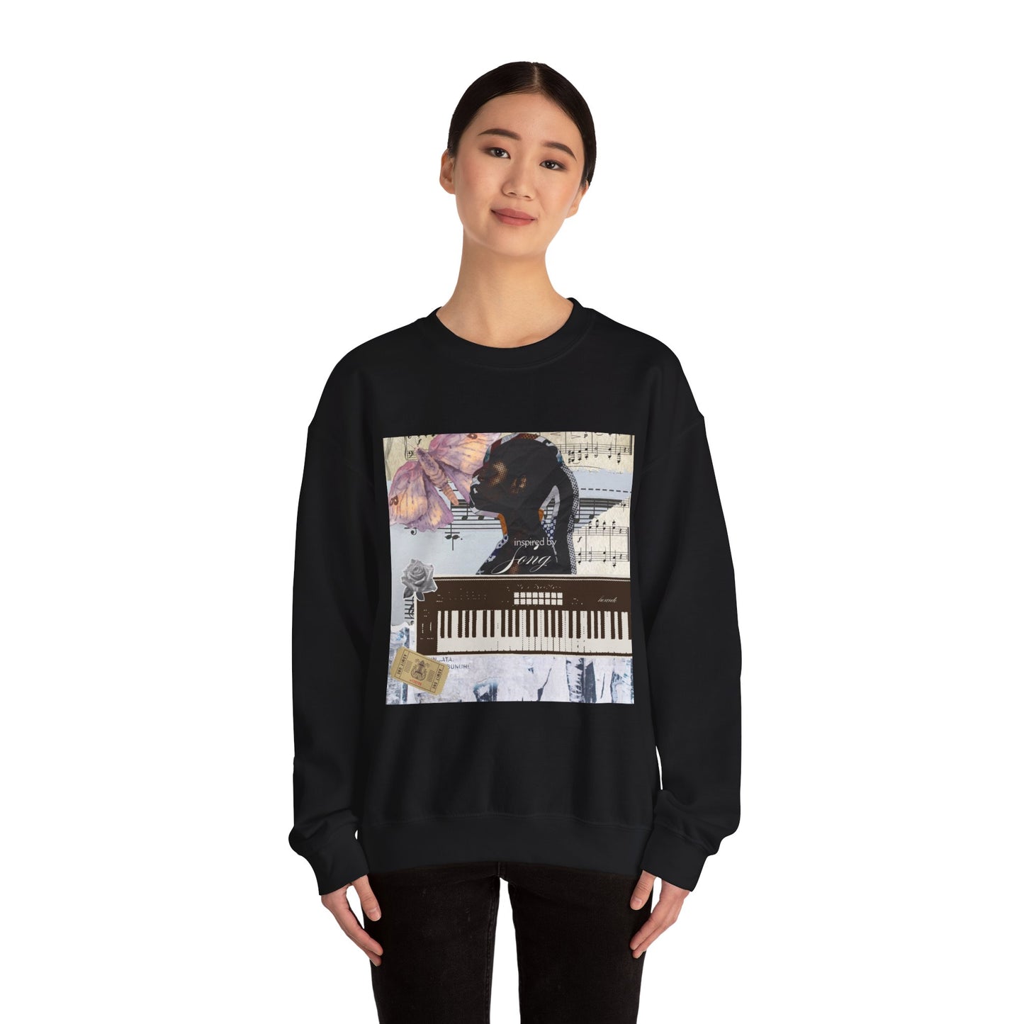 Inspired by Song Music Graphic Sweatshirt