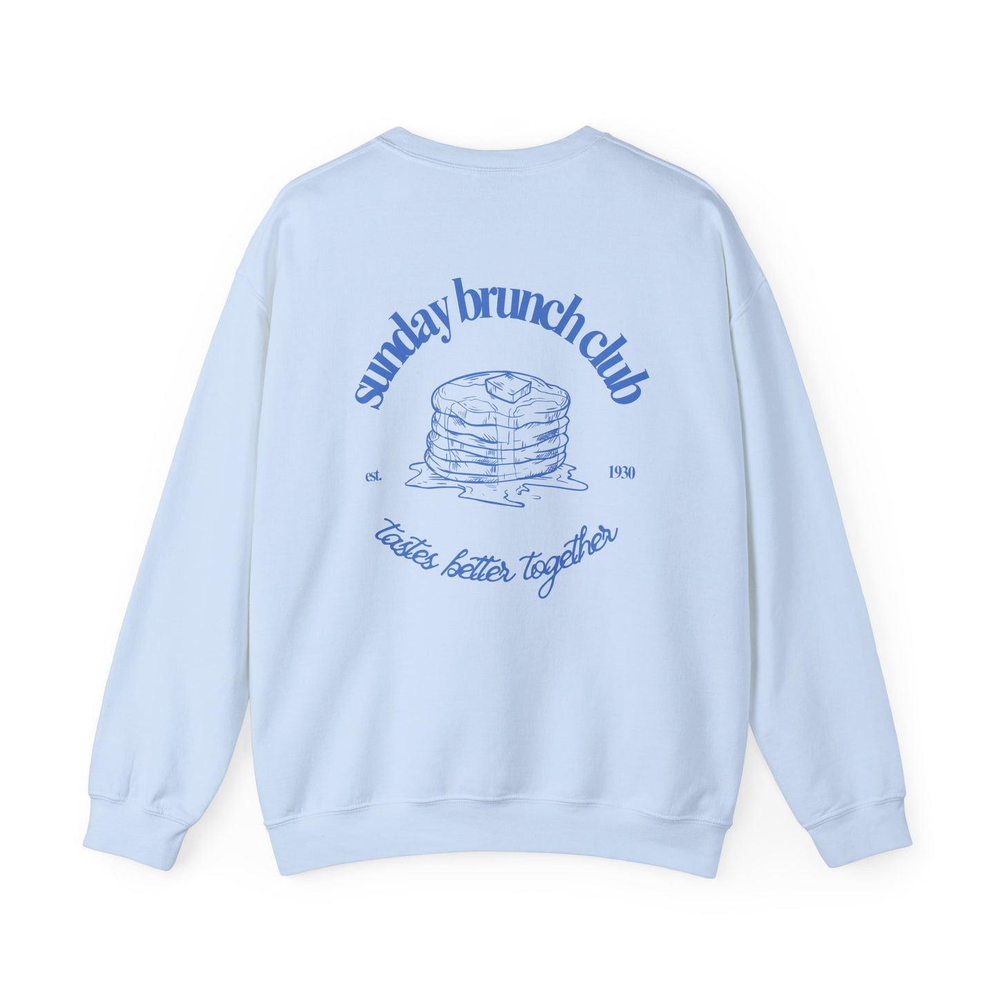 Sunday Brunch Club Breakfast Graphic Sweatshirt