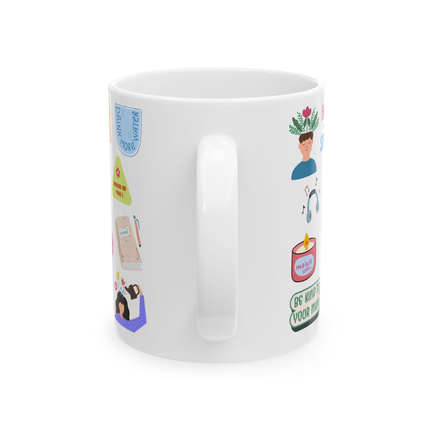 Mental Health Matters Cute Ceramic Coffee Cup Mug