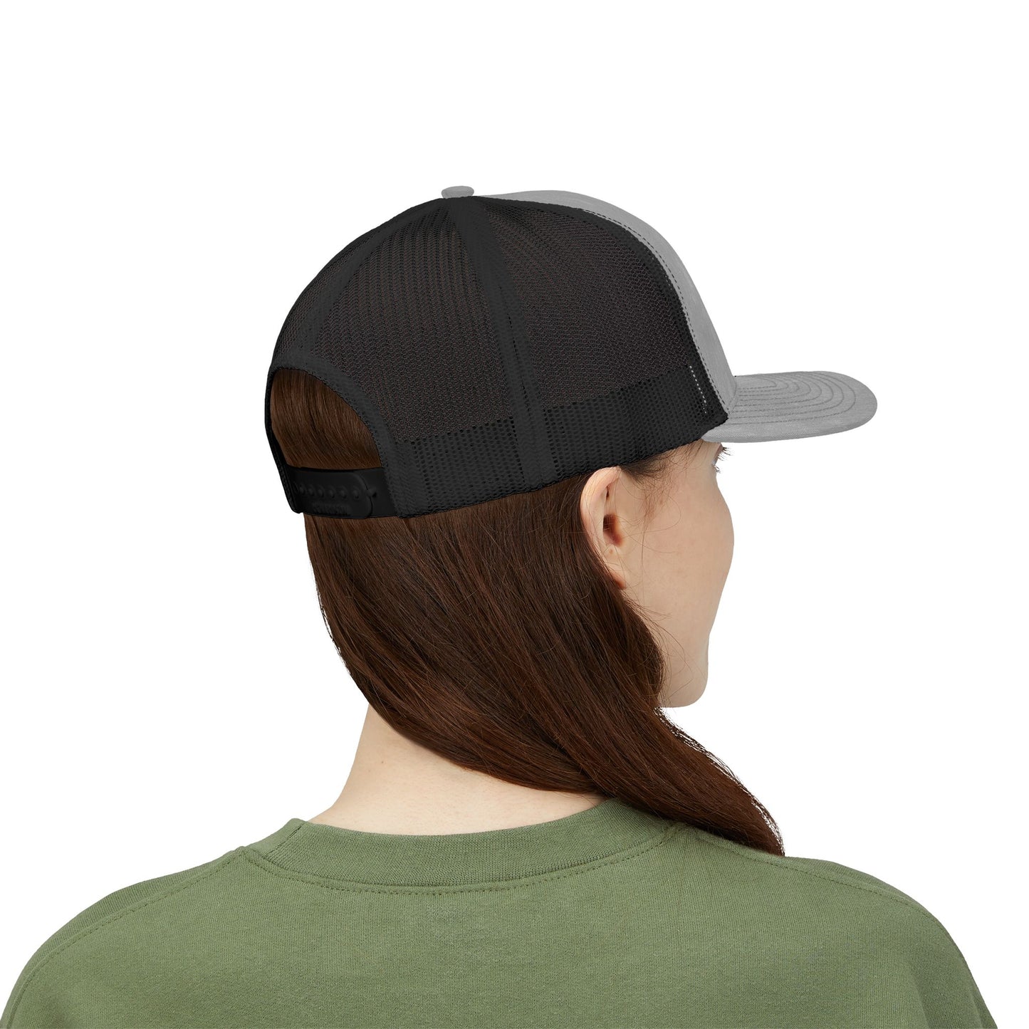 Mother Hood Embroidered Snapback Trucker Cap