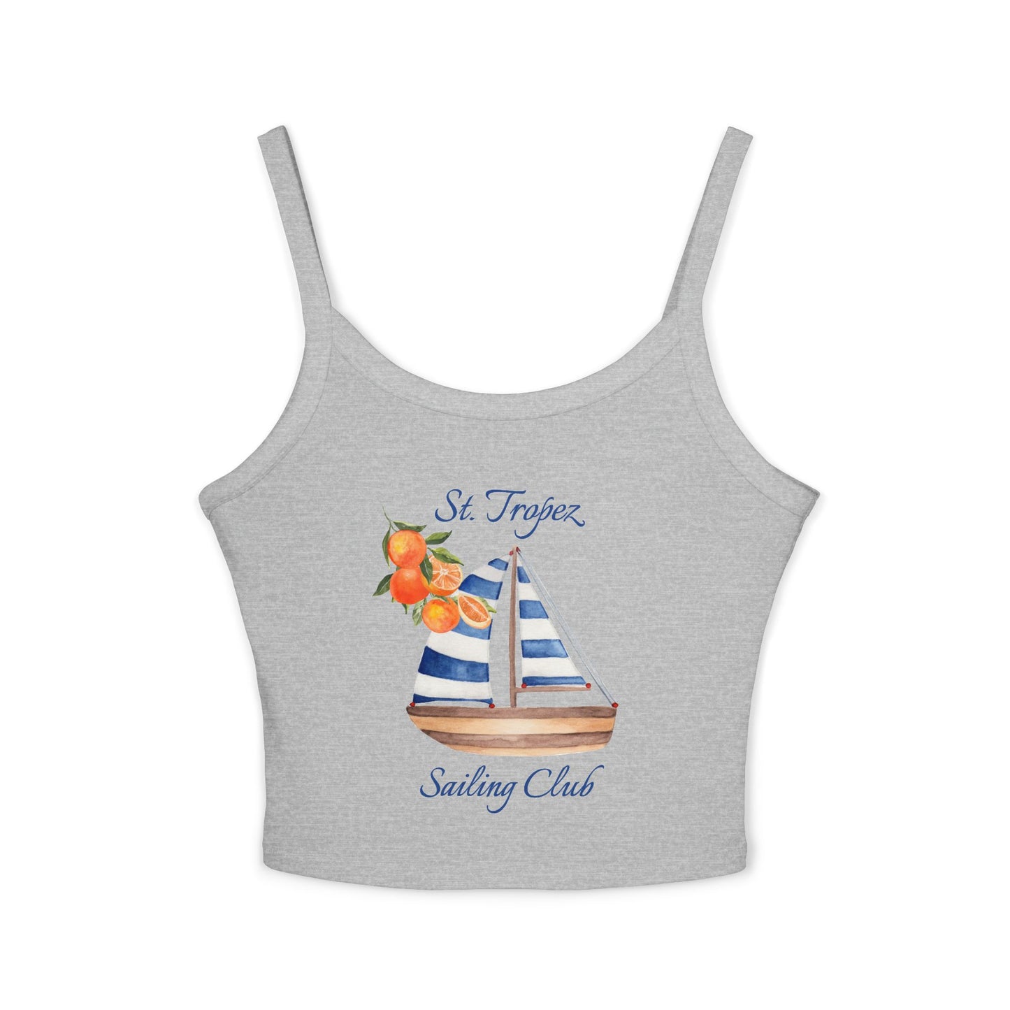 St. Tropez France Spaghetti Strap Tank Top