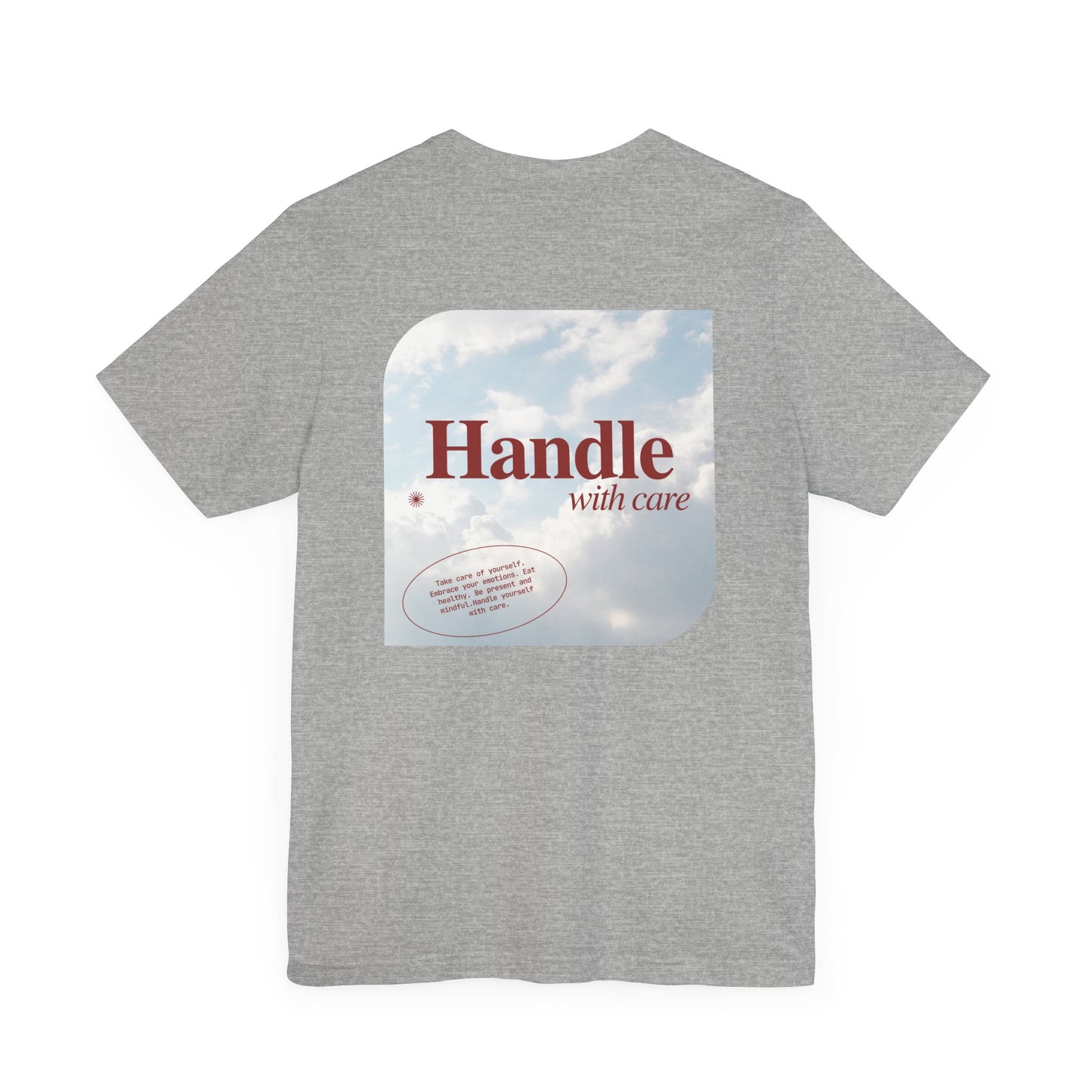 Handle with Care Streetwear T-Shirt - Dark Grey