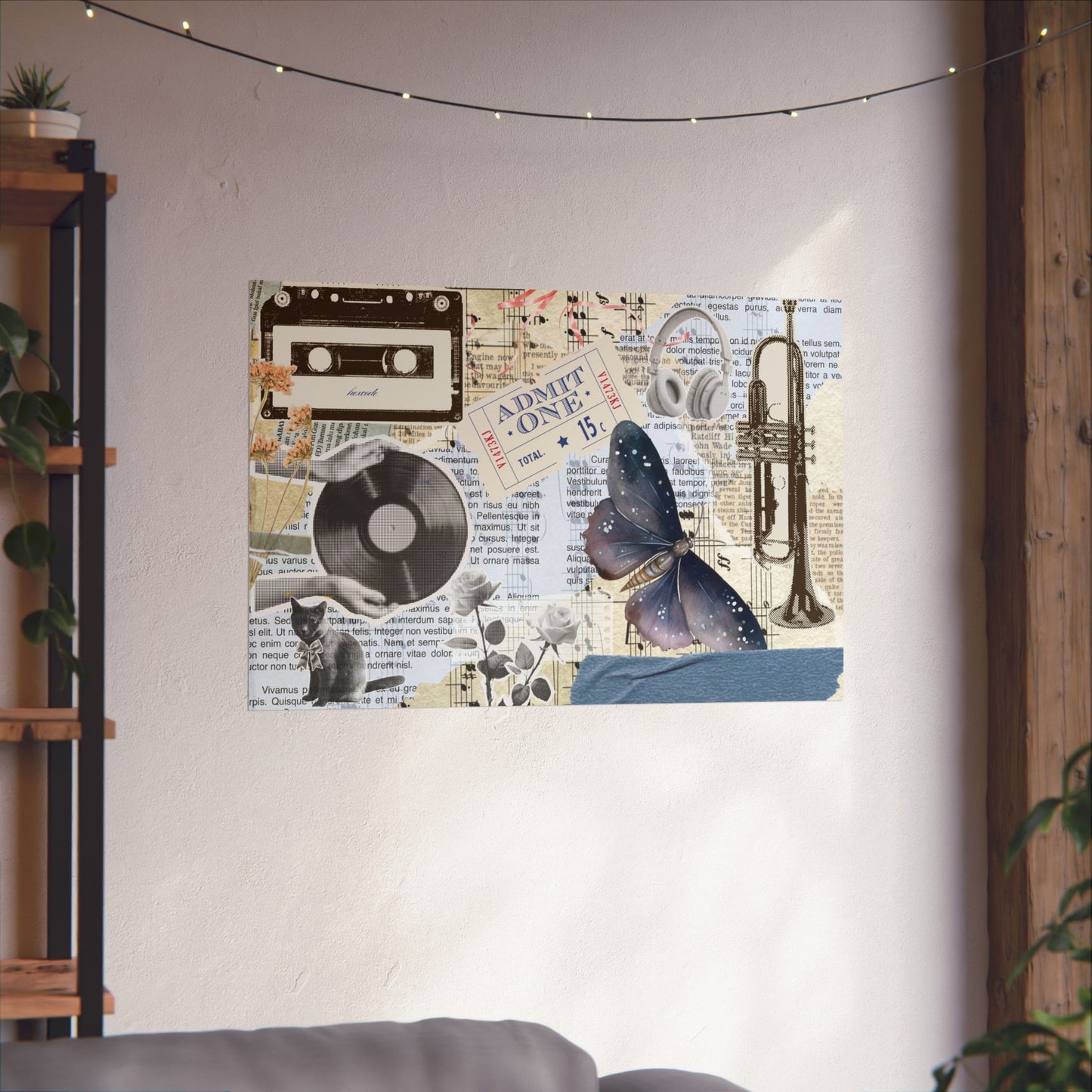 Listening Party Music Poster