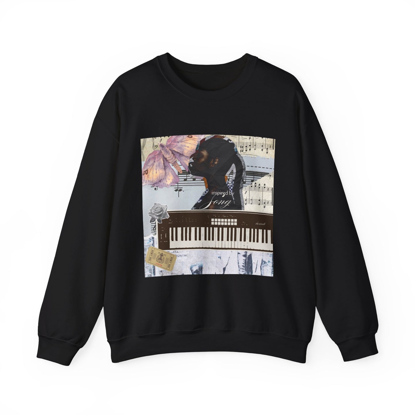 Inspired by Song Music Graphic Sweatshirt