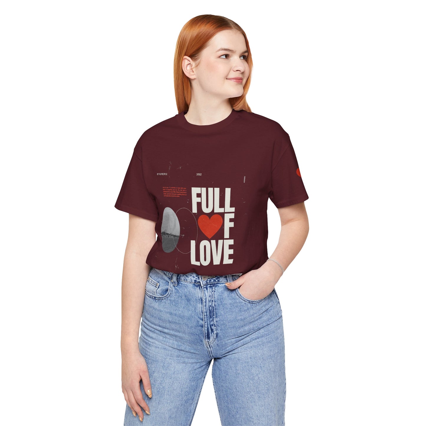 Full of Love Valentine's Day Streetwear T-Shirt