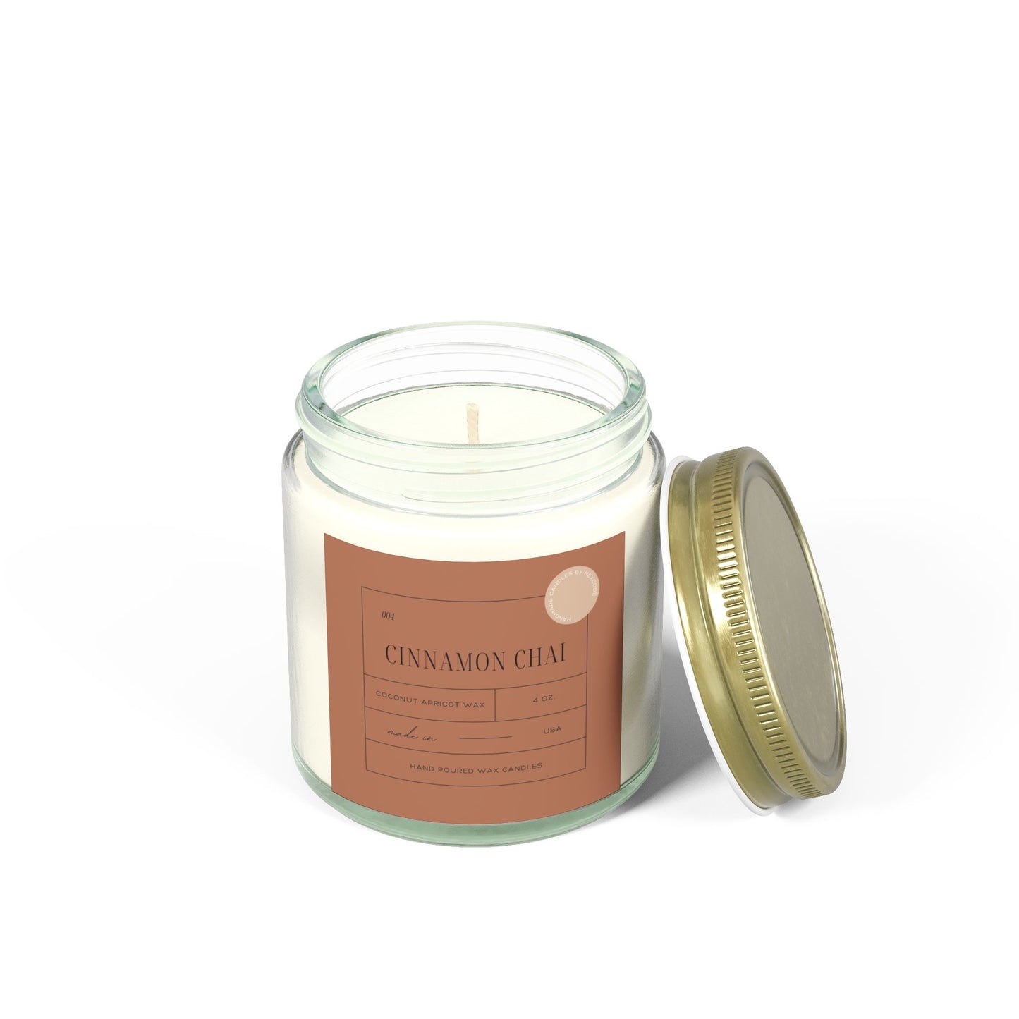Cinnamon Chai - Coconut Apricot Scented Candle