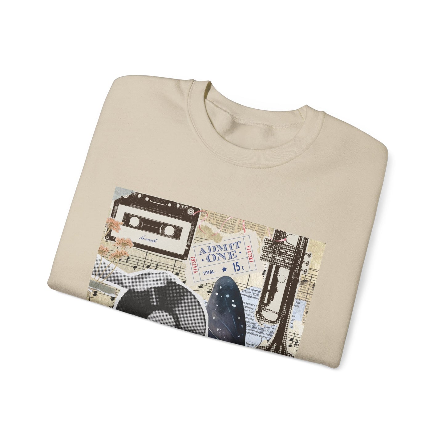 Listening Party Music Graphic Sweatshirt