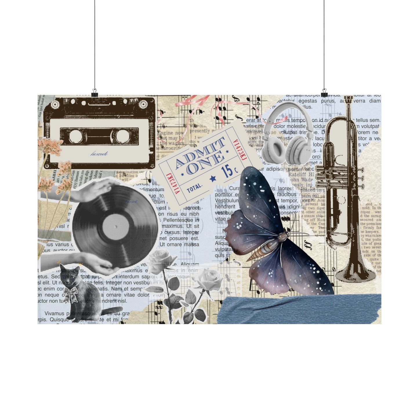 Listening Party Music Poster