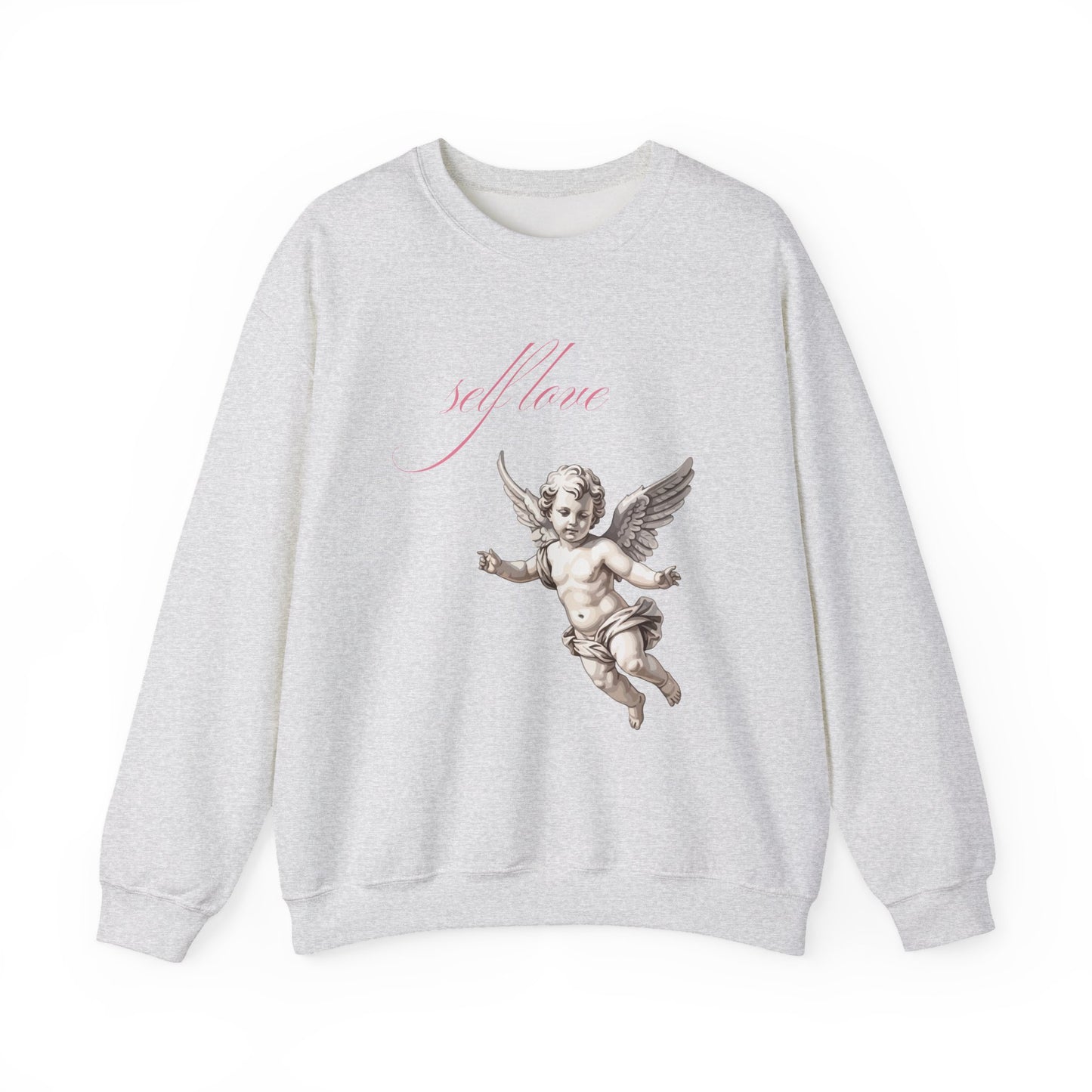 Self Love Cherub Valentine's Day Sweatshirt, Gifts for Her, Vday gift ideas, Valentine's Sweater, Trendy Aesthetic, Valentine Gift, Cupid