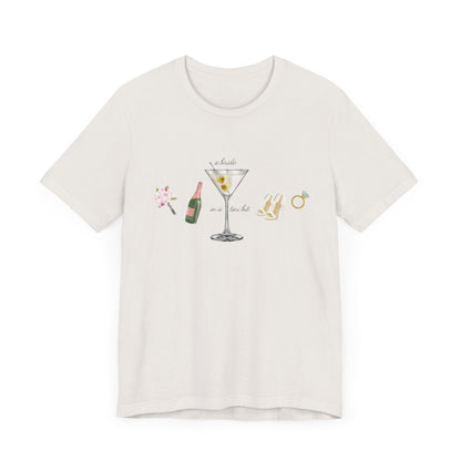 A Bride in a Tini Bit T-Shirt