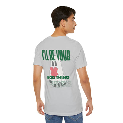 I'll Be Your Boo Thing Halloween Streetwear T-Shirt - Gray