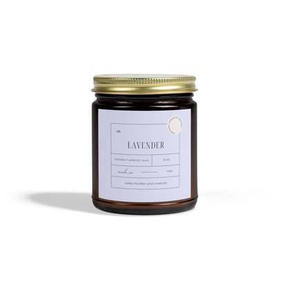 Lavender - Coconut Apricot Scented Candle